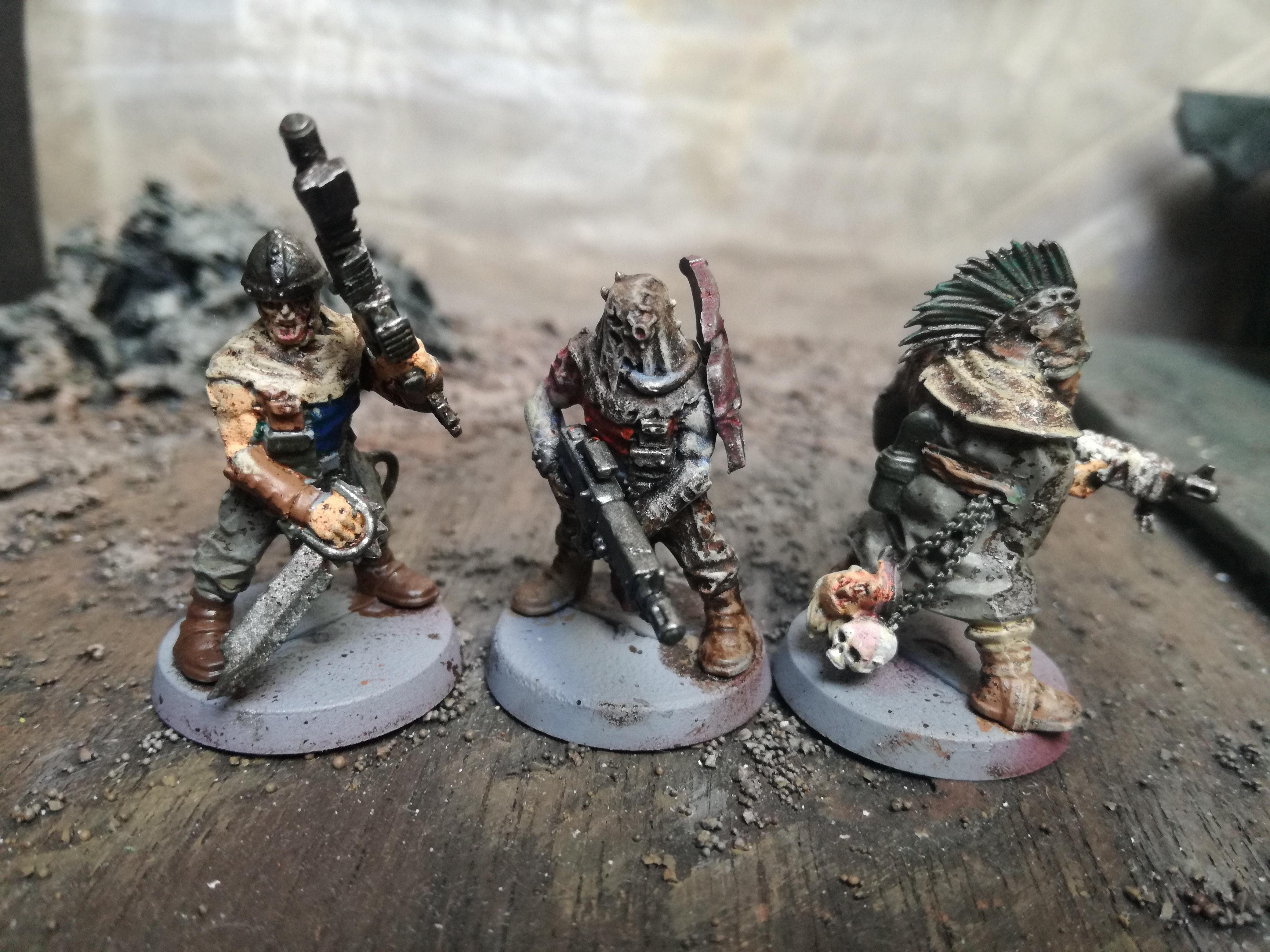 WIP Necromunda chaos cultists