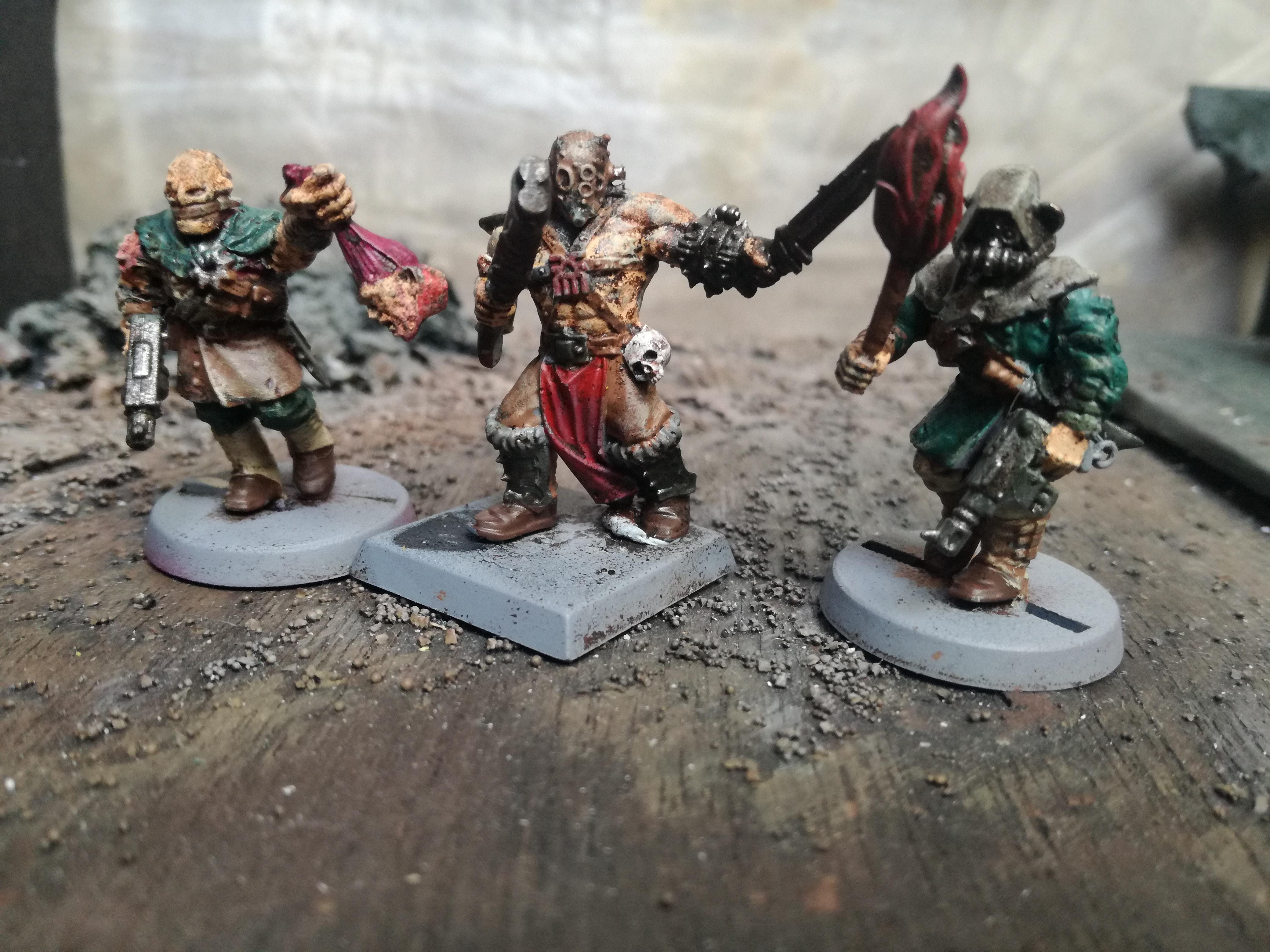 WIP Necromunda chaos cultists