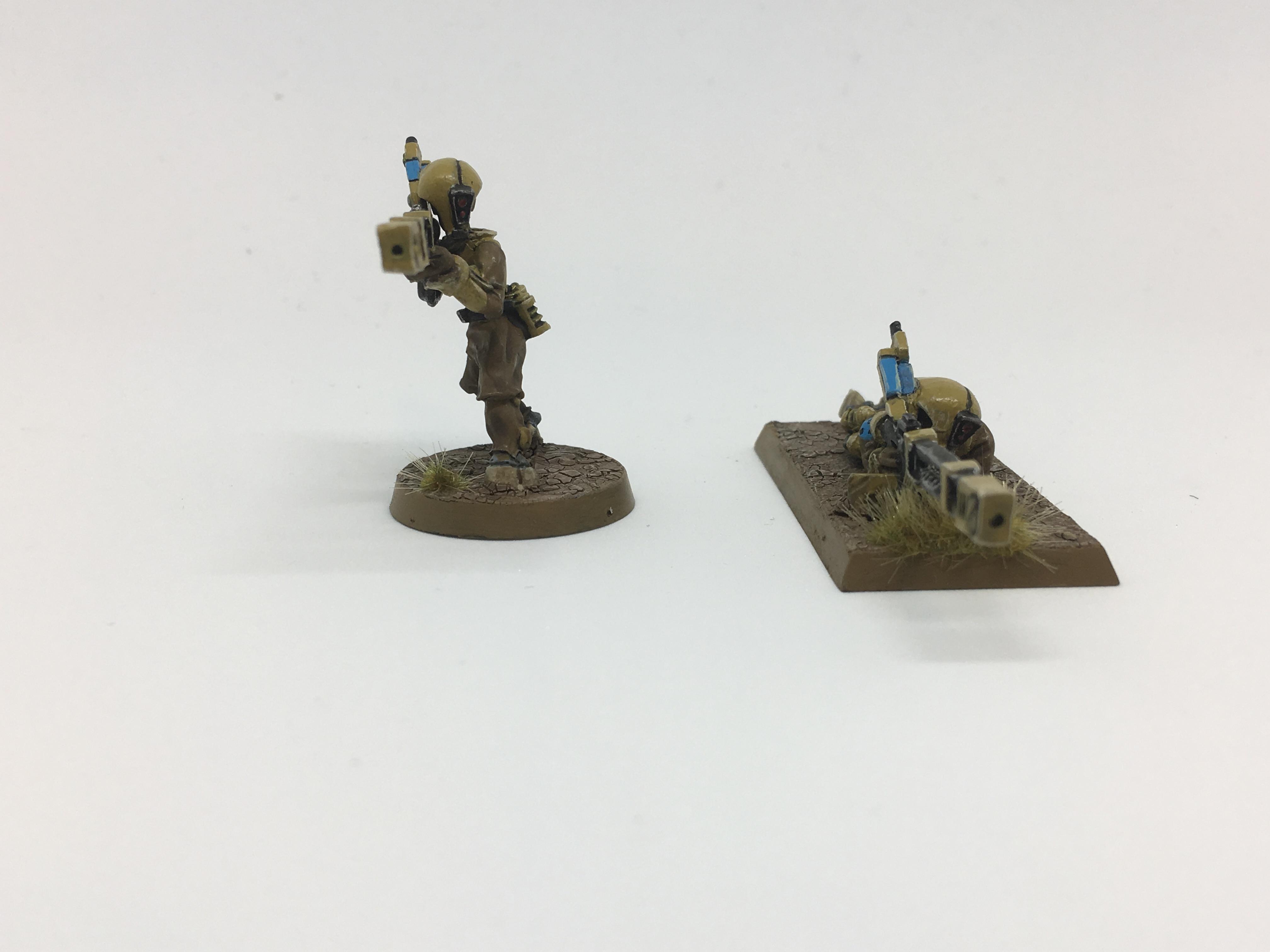 D&#146;yanoi, Pathfinders, Rail Rifle, Tau