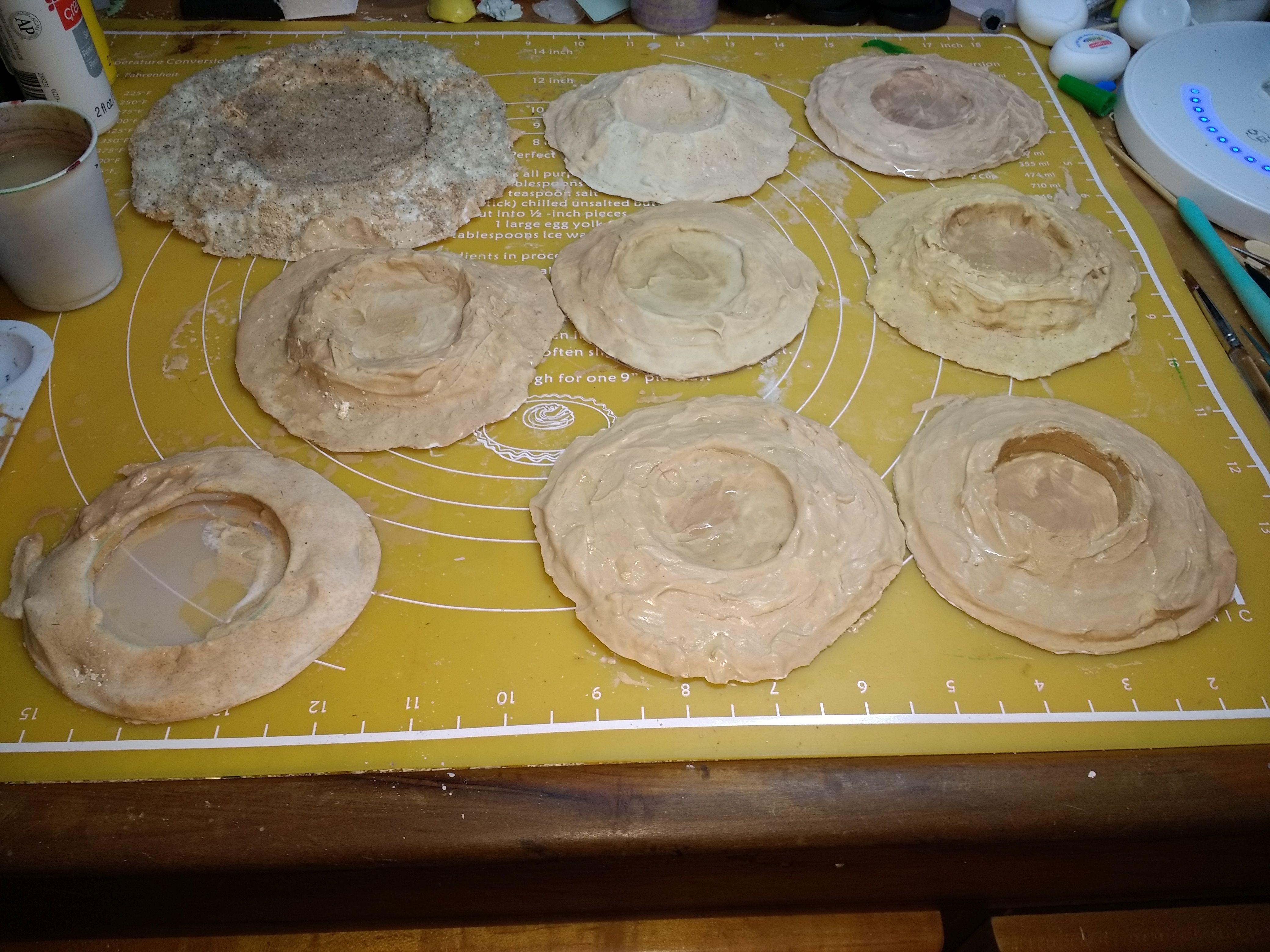 craters