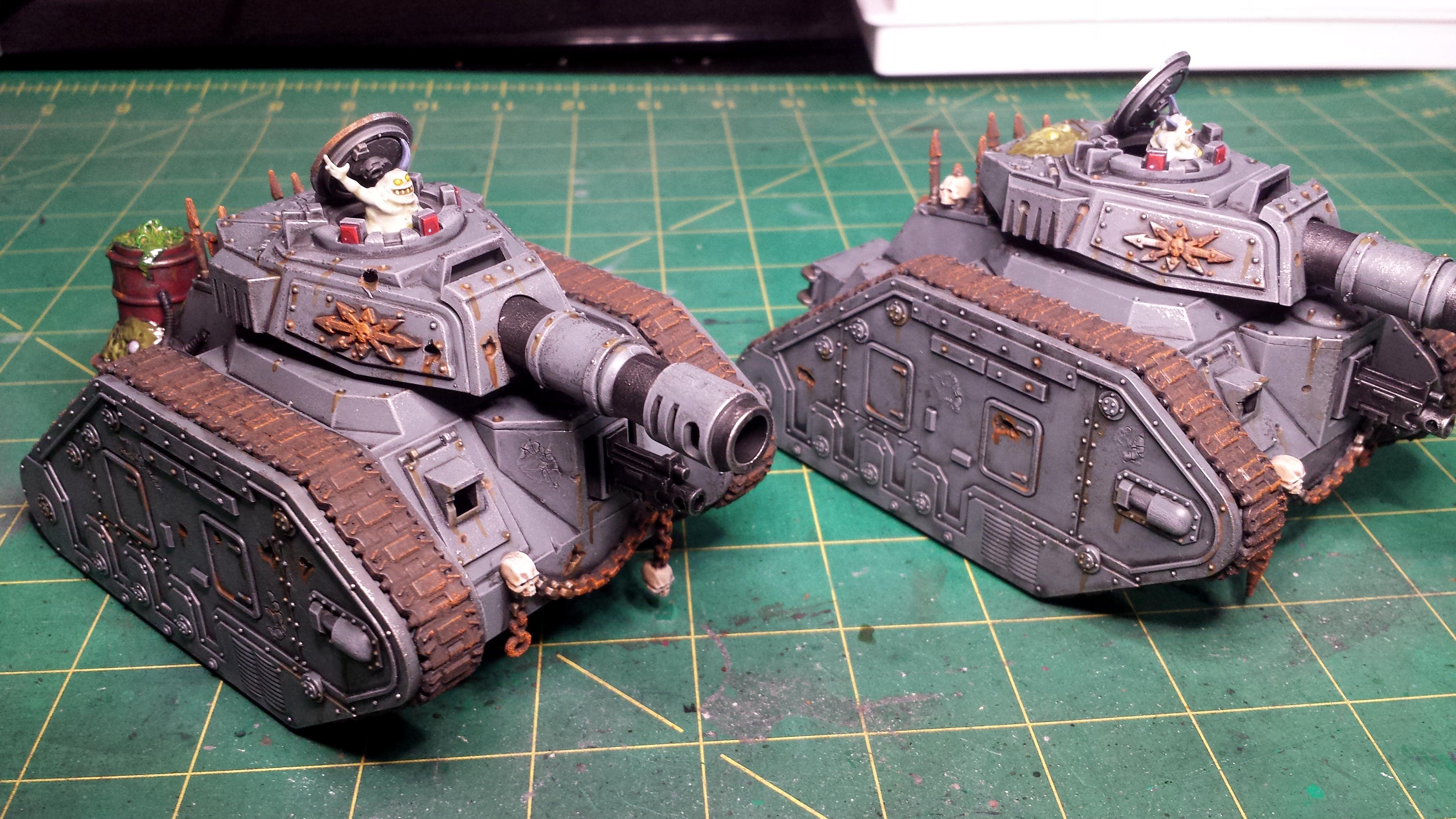 Conversion, Leman Russ, Nurgle, Traitor Guard