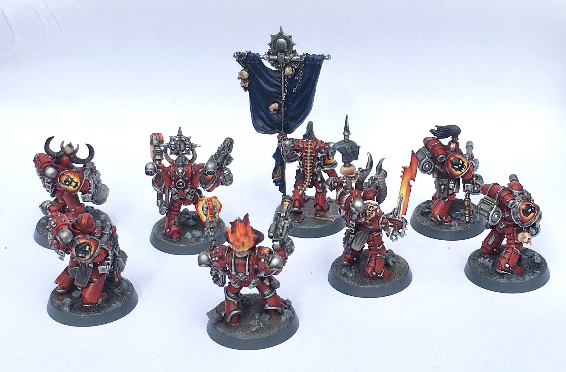Chaos, Chaos Space Marines, Fenrisianes Eunt Domus, Havocs, Word Bearers