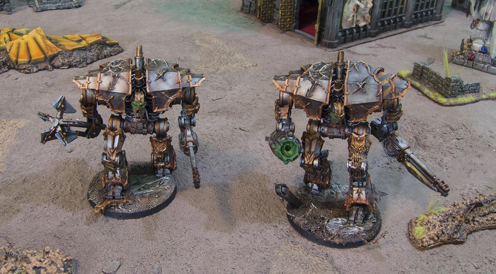 Butcher Cannon, Chaos, Chaos Space Marines, Daemon Engine, Demon Engine, Forge World, Iron Warriors, Siege Claw, Siege Claws, Soul Burner Petard