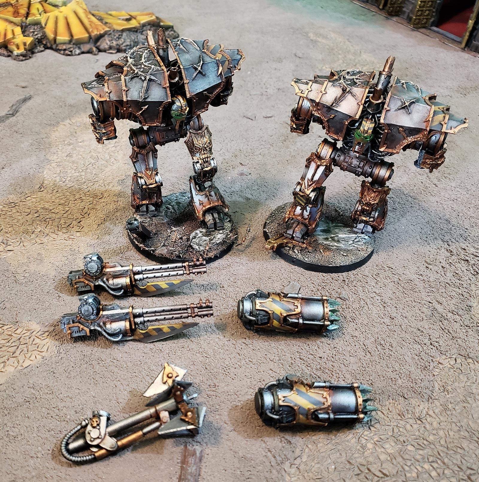 Butcher Cannon, Chaos, Chaos Space Marines, Daemon Engine, Demon Engine, Forge World, Iron Warriors, Siege Claw, Siege Claws, Soul Burner Petard