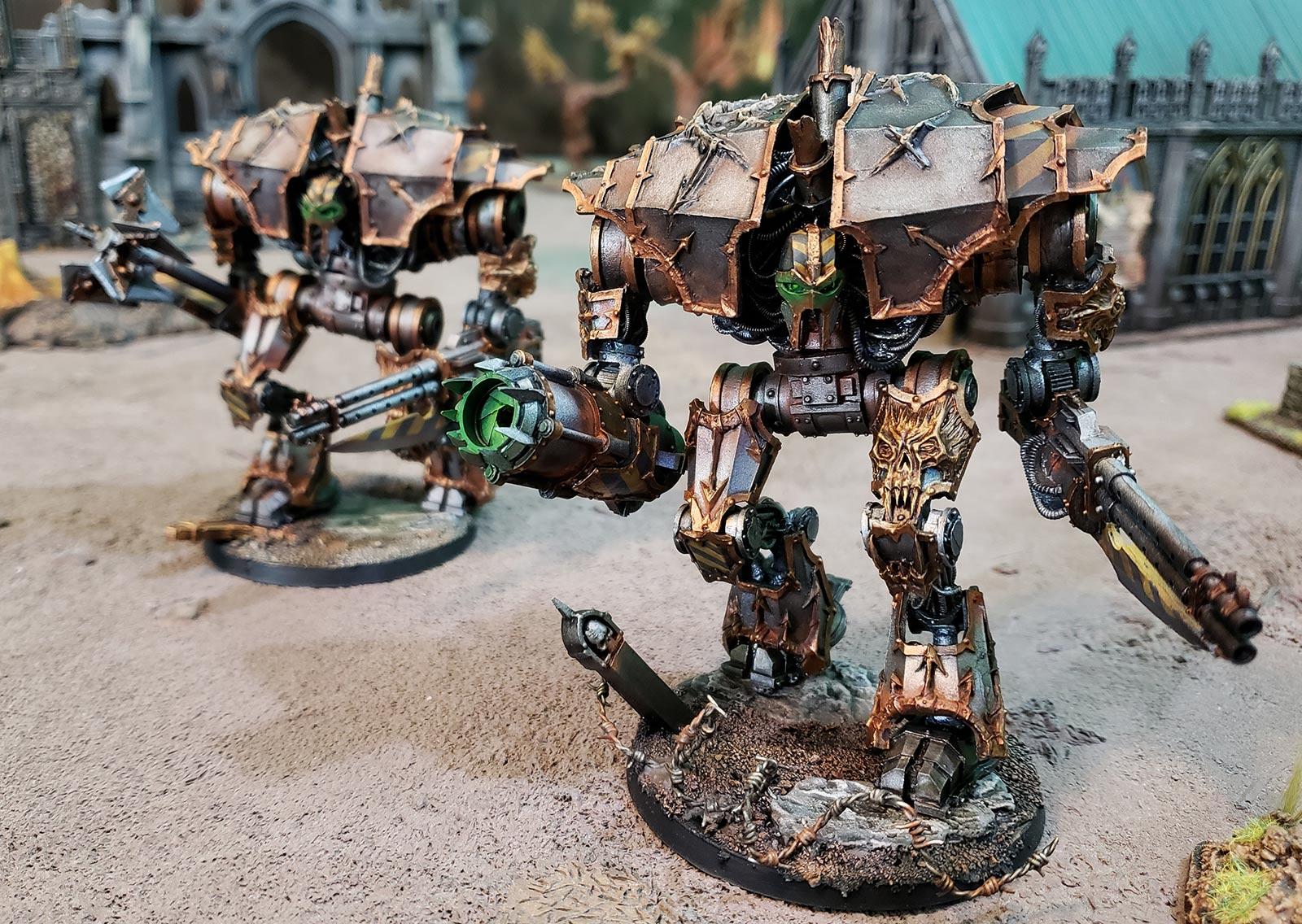 Butcher Cannon, Chaos, Chaos Space Marines, Daemon Engine, Demon Engine, Forge World, Iron Warriors, Siege Claw, Siege Claws, Soul Burner Petard