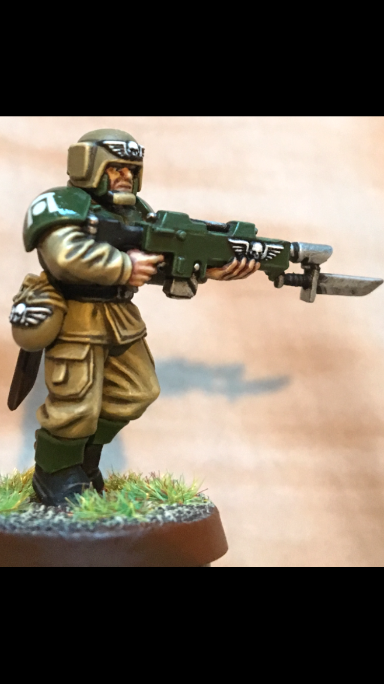 Astra Militarum, Cadians, Imperial Guard, Infantry