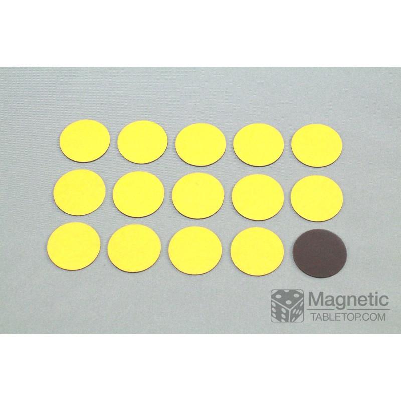 Adhesive Magnetic Bases 25 mm round