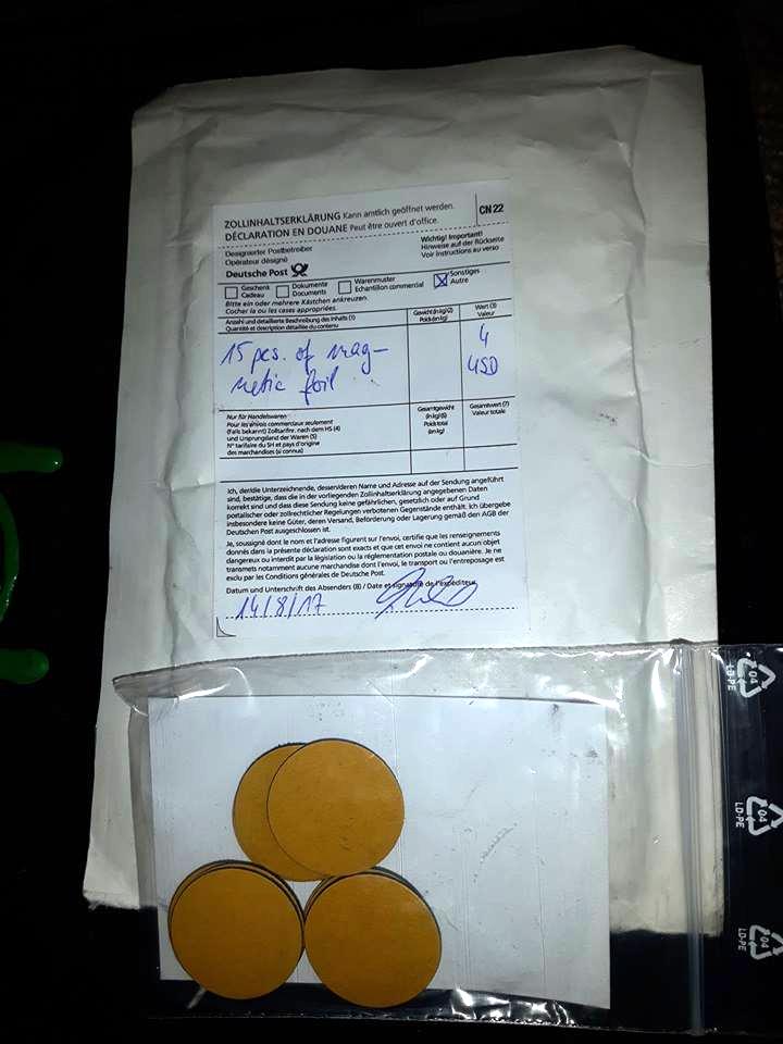 Adhesive Magnetic Bases 25 mm round