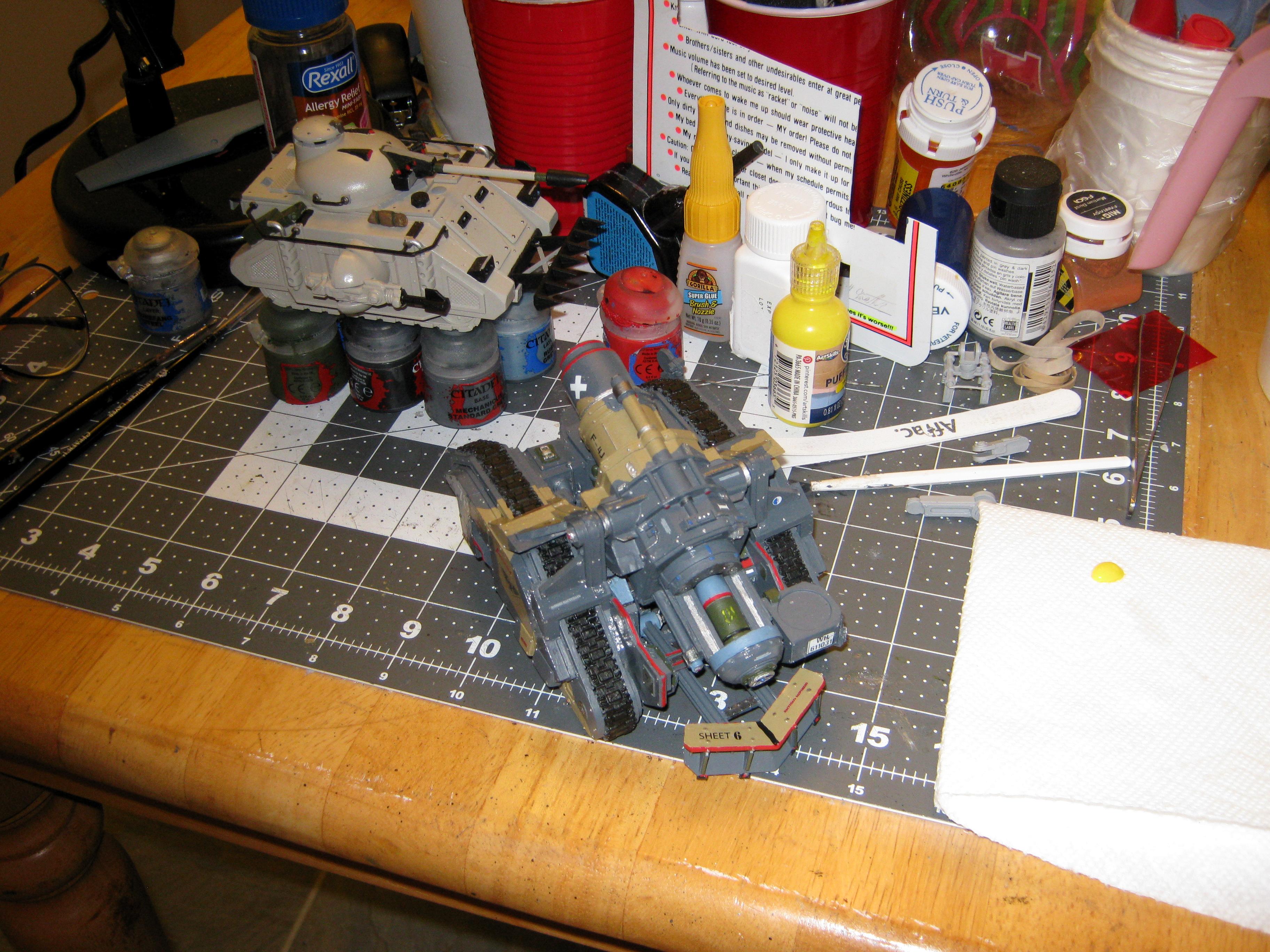 Artillery, Astra Militarum, Bombard, Fire Support Vehicle, Imperial, Imperial Guard, Imperium, Mortar, Self Propelled, Siege, Stygies Viii