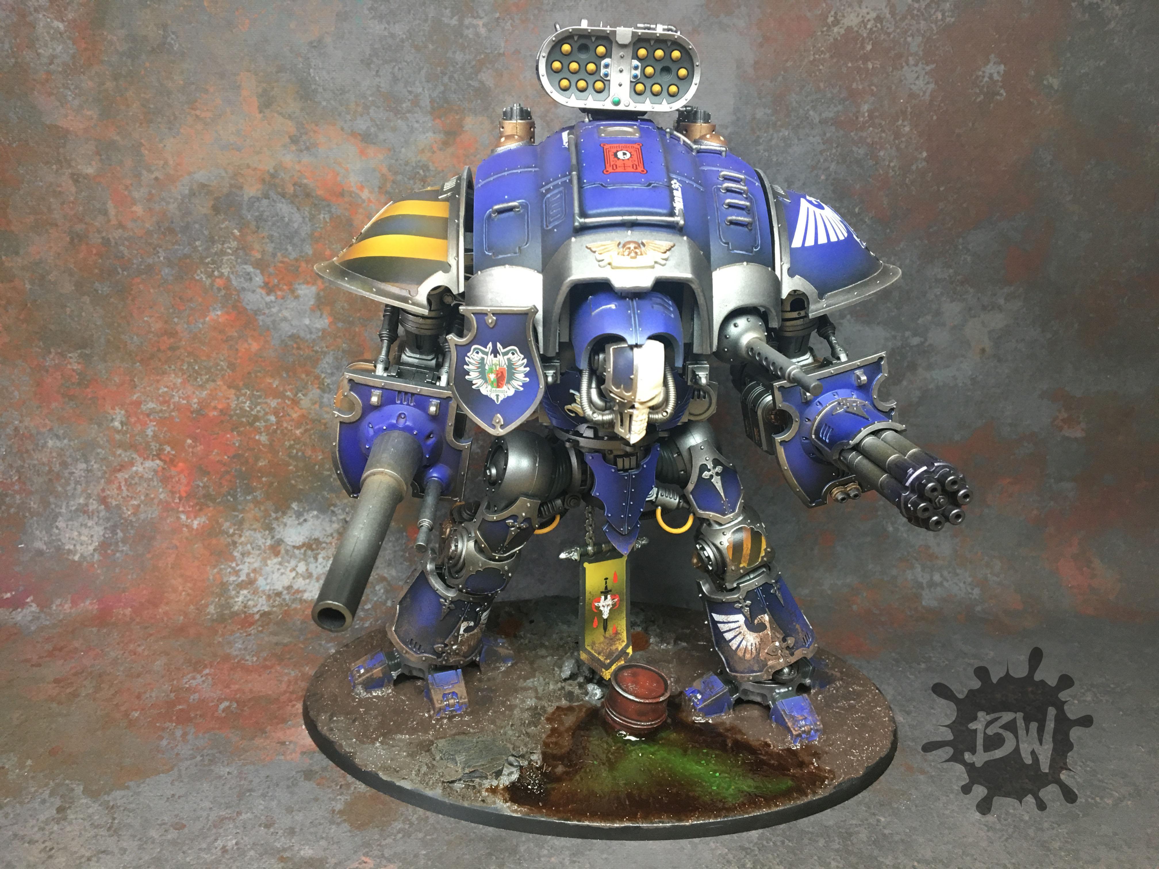 Imperial Knight Crusader, Imperium, Warhammer 40,000, Warhammer Fantasy