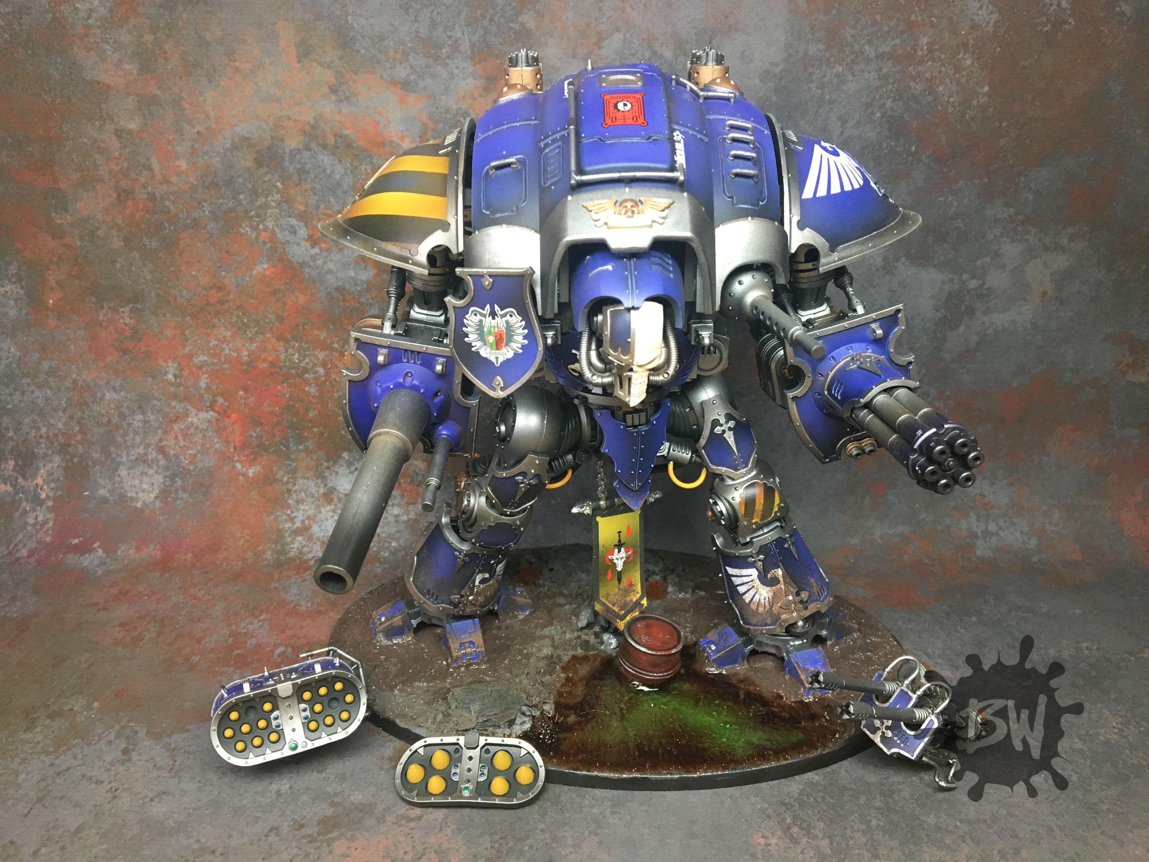 Imperial Knight Crusader, Imperium, Warhammer 40,000, Warhammer Fantasy