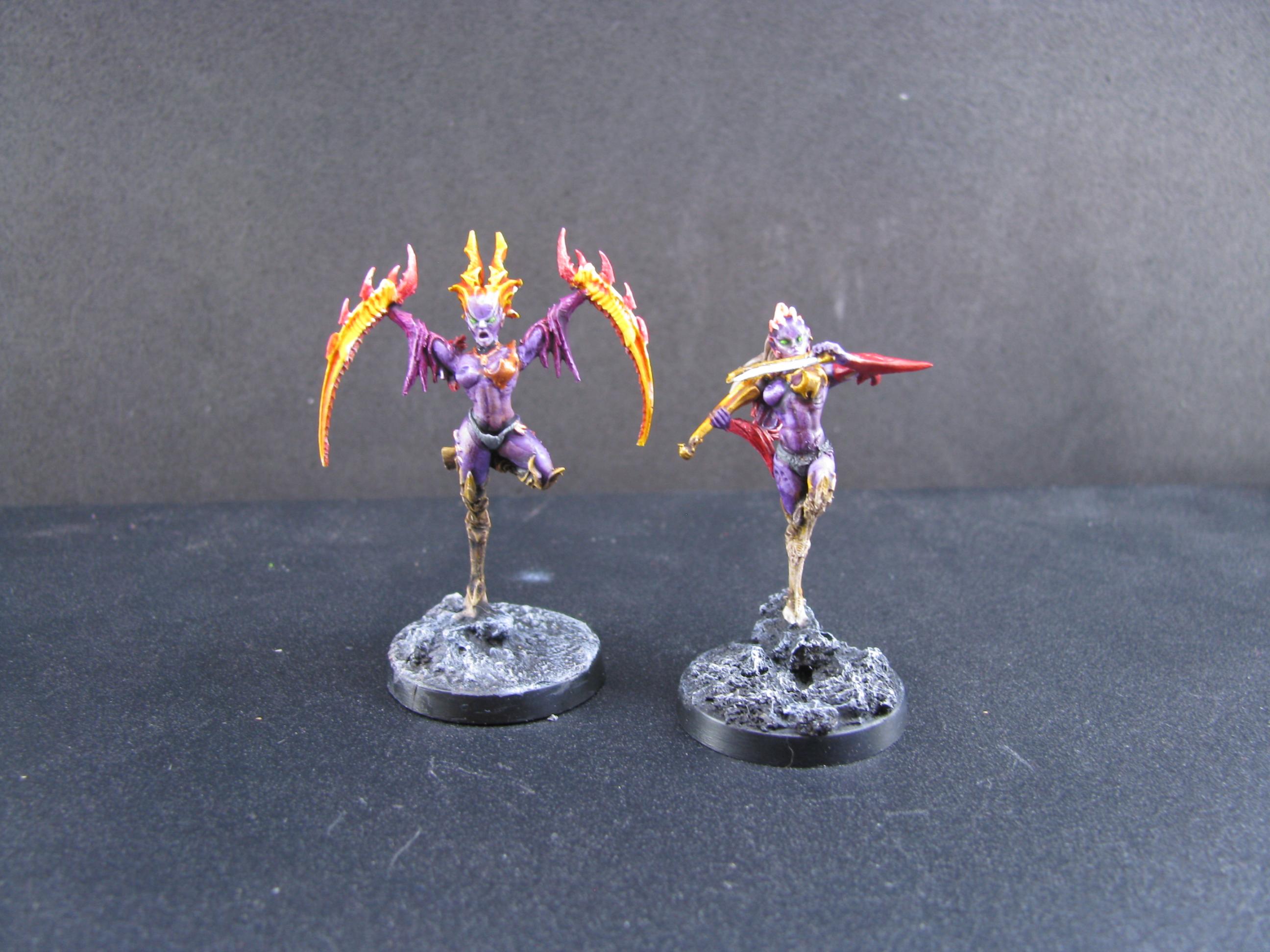 Chaos, Daemonettes, Daemons, Raging Heroes, Slaanesh, Tgg