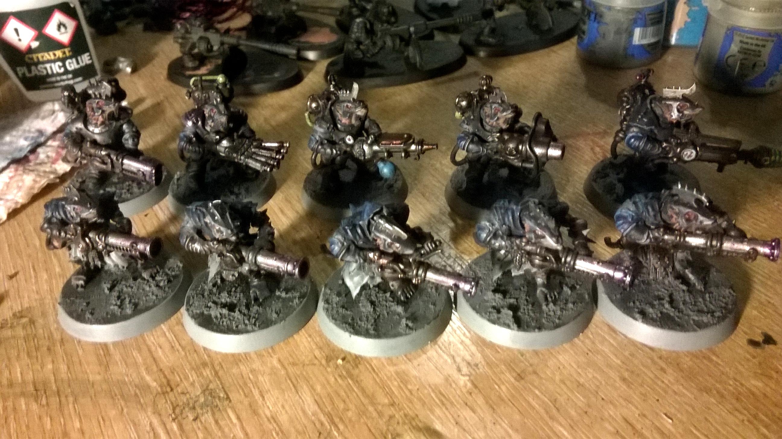 Grundstok, Kharadron, Kitbash, Skaven, Stormvermin, Thunderers