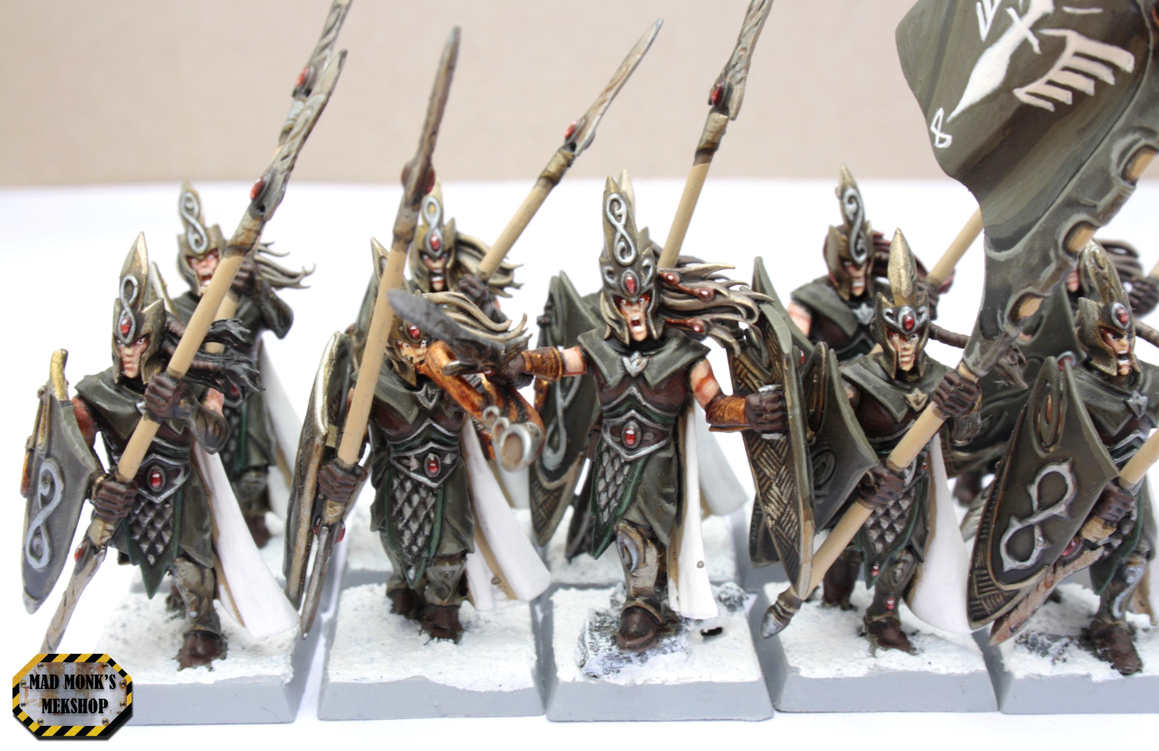 Elves, High, Regiment, Spearman
