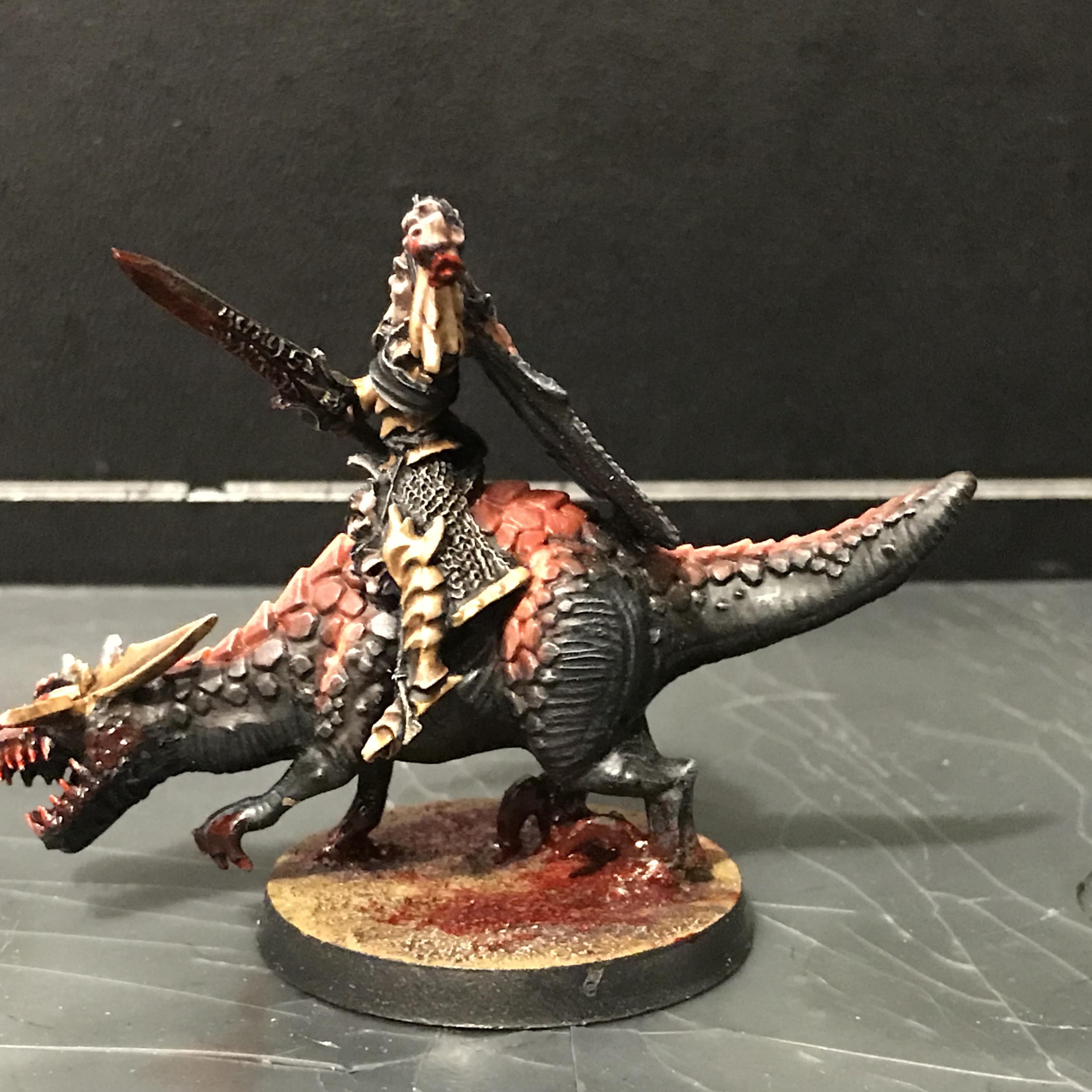 Aelf, Aelves, Army, Chaos, Character, Cold, Cult, Daemons, Dark, Darkblade, Druchii, Elves, Evil, Khaine, Malice, Malus, Master, Mounted, Naggarond, Naggaroth, Noble, North, Of, One, Painted, Possessed, Rising, Spite, Sun, The, Tz&#146;arkan, Warpsword