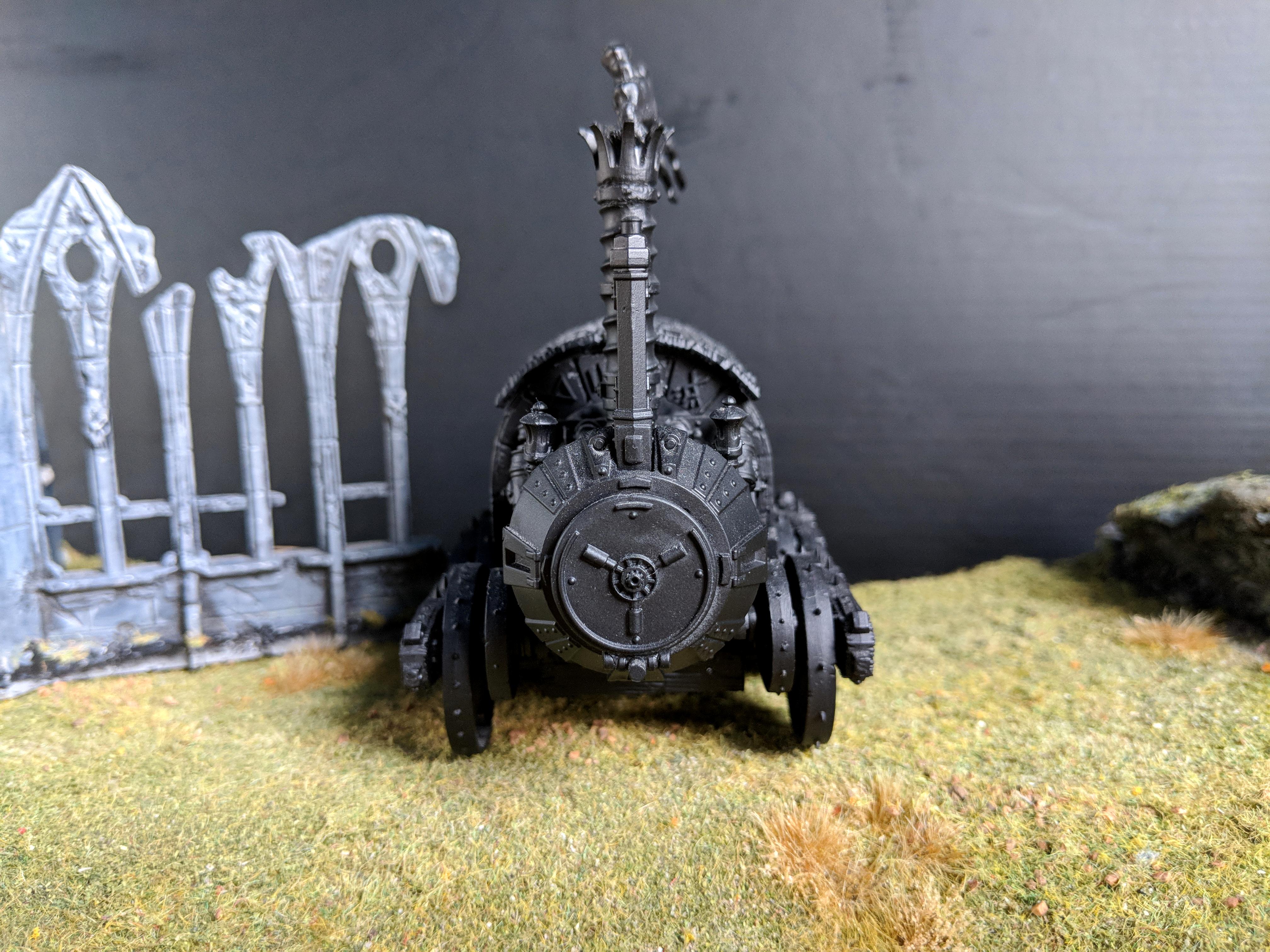 Clan Skyre, Doomwheel, Hellpit, Skaven, Train