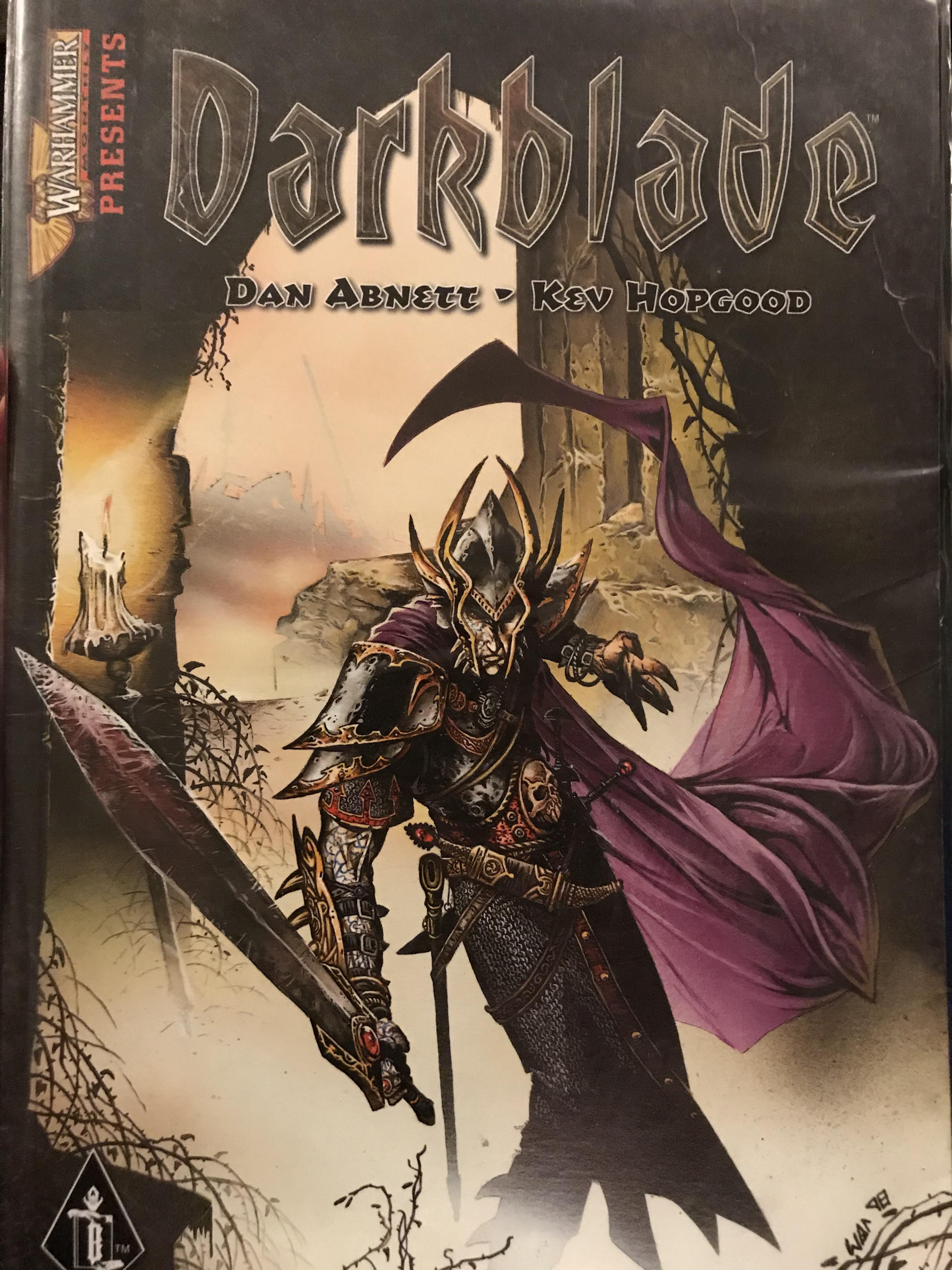 Abnett, Aelf, Aelves, Battle, Black, Book, Comic, Dan, Dark, Darkblade, Druchii, Elves, Graphic, Hopgood, Kev, Library, Malus, Novel, Warhammer Fantasy