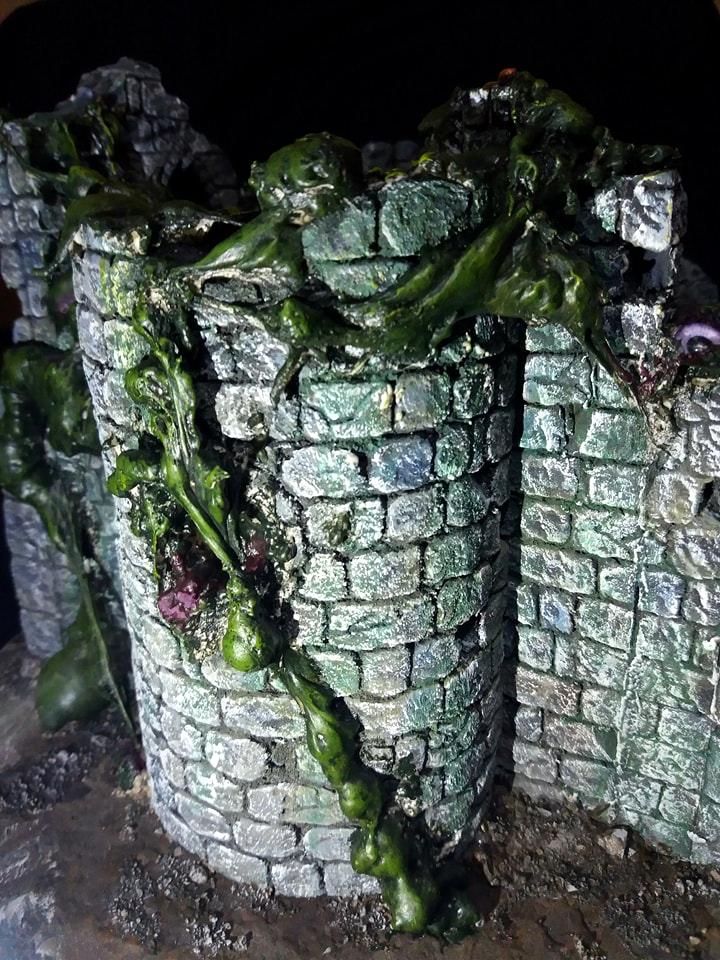 Age, Age Of Sigmar, Cathedral, Church, Eye, Mass, Nurgle, Ruin, Sigmar, Stained Glass, Tentacle, Terrain, Warhammer Fantasy