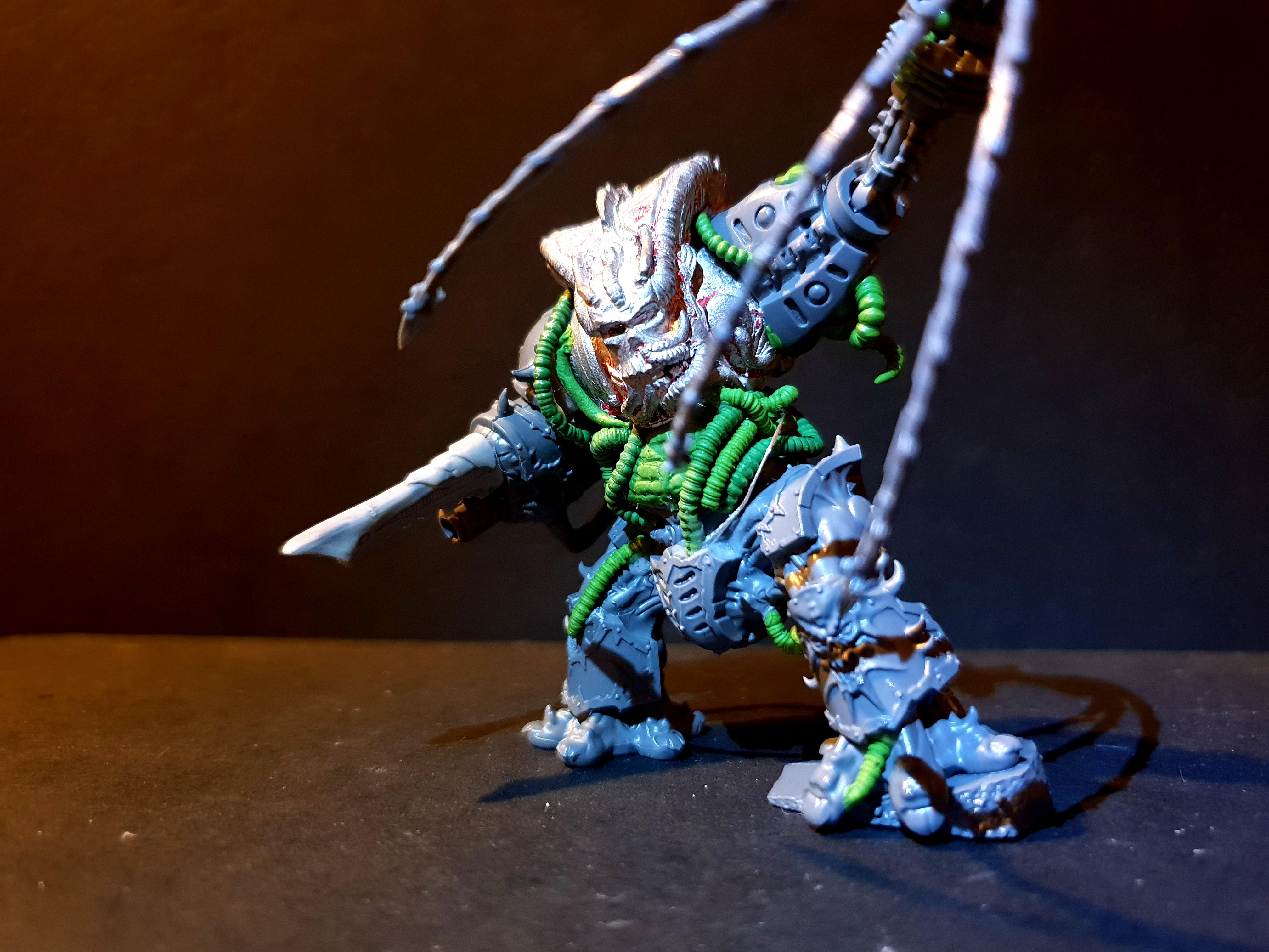 Chaos, Chaos Space Marines, Conversion, Dreadnought, Hellbrute, Warhammer 40,000, Work In Progress