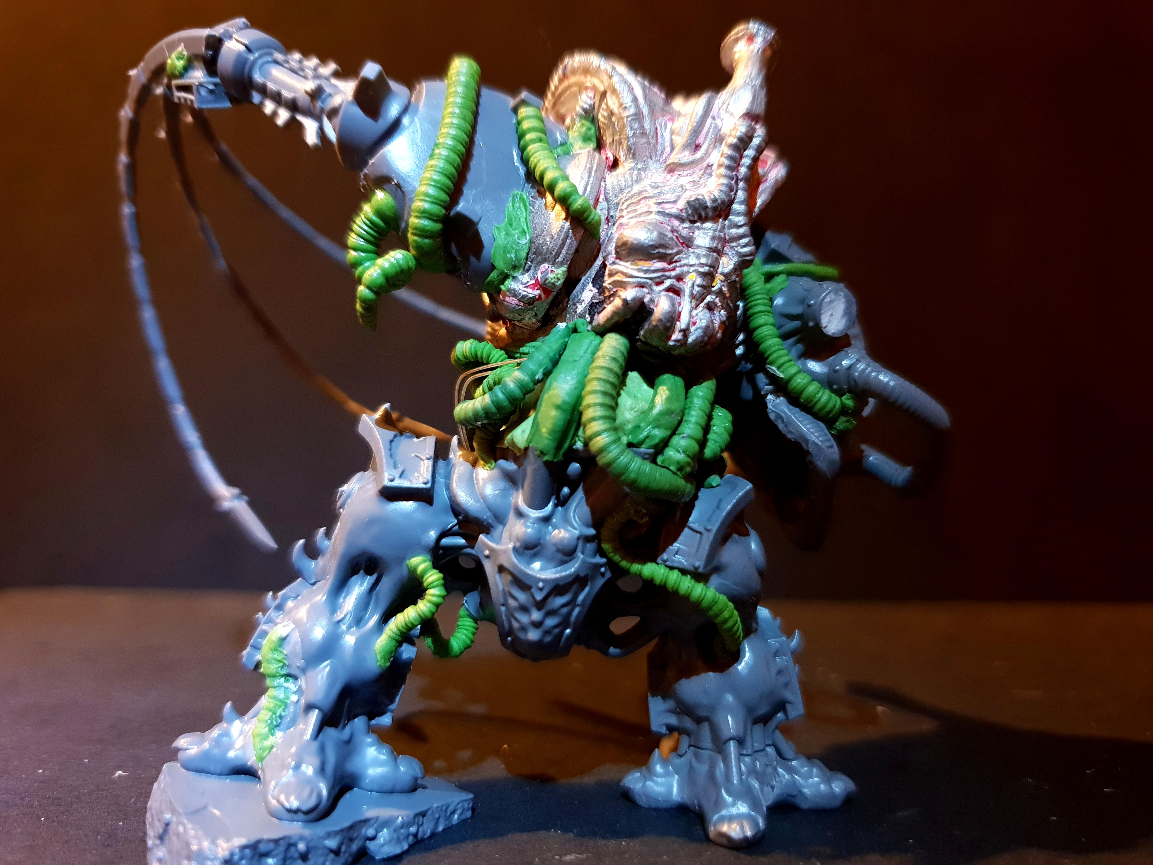 Chaos, Chaos Space Marines, Conversion, Dreadnought, Hellbrute, Warhammer 40,000, Work In Progress