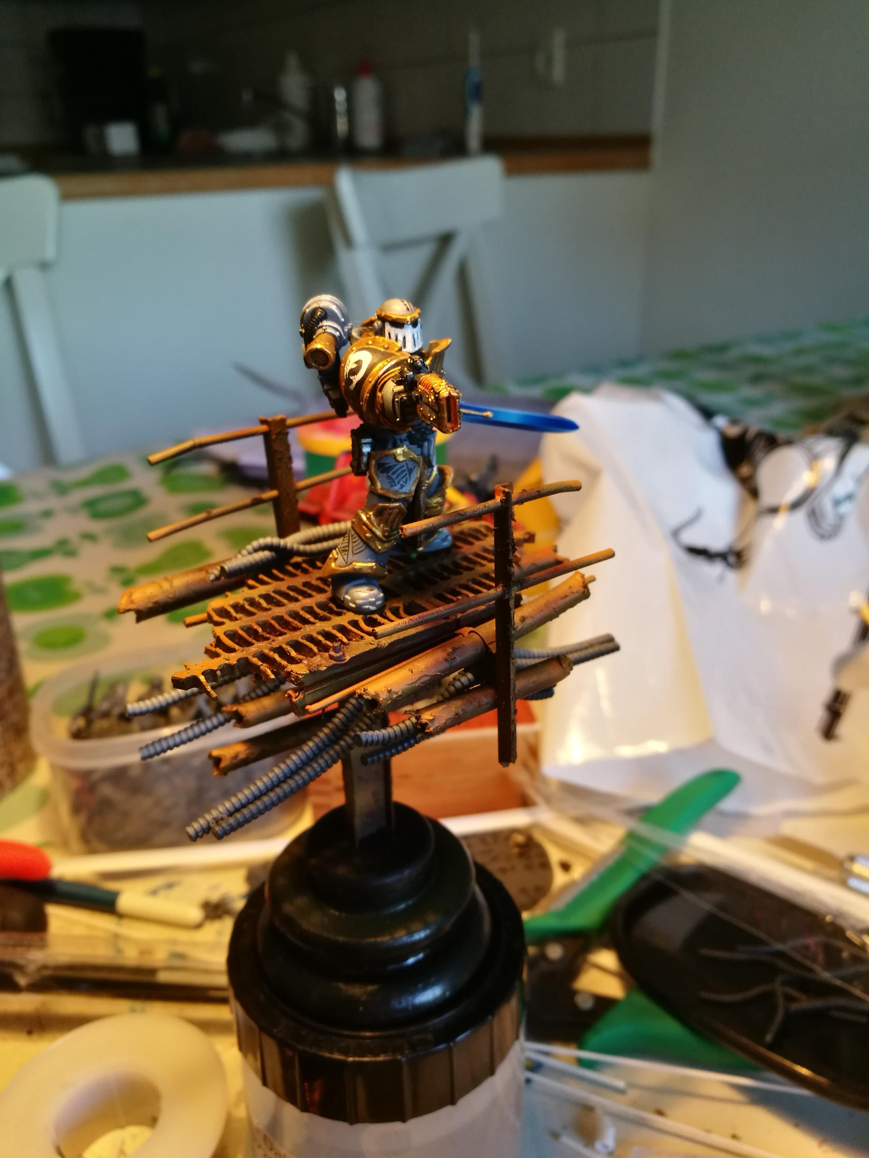 Carcharodons, Display Miniature, Space Marines, Warhammer 40,000, Work In Progress