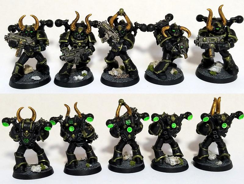 Chaos, Chaos Space Marines, Space Marines