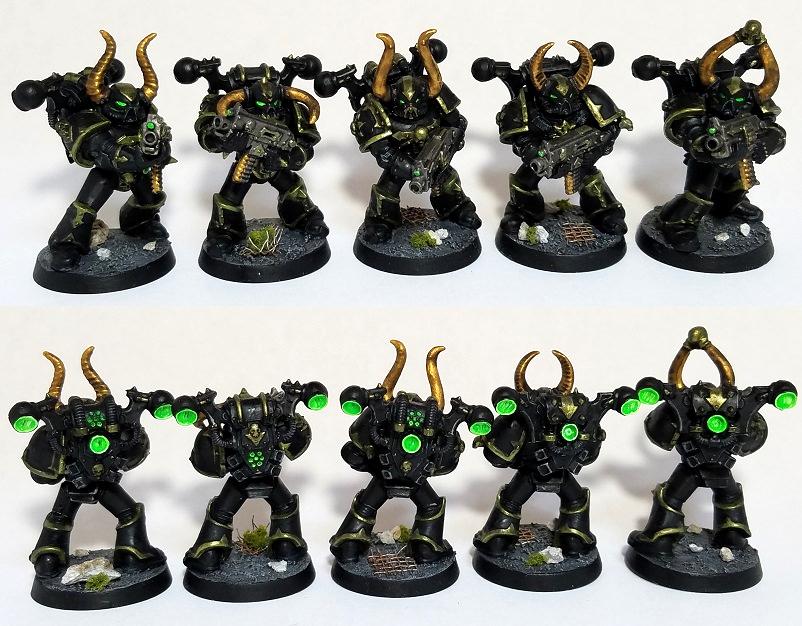 Chaos, Chaos Space Marines, Space Marines