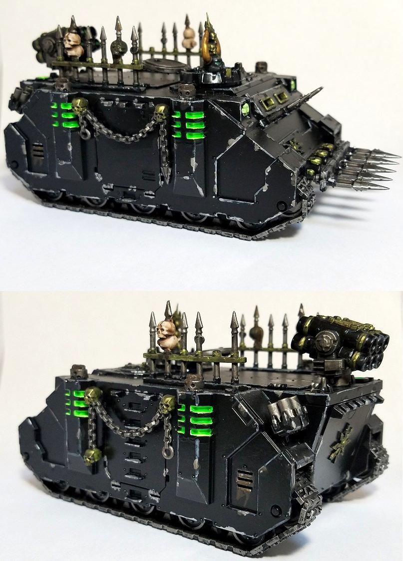 Chaos, Chaos Space Marines, Rhino, Space Marines, Tank