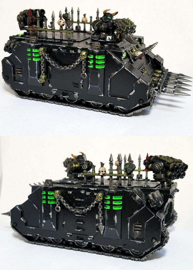 Chaos, Chaos Space Marines, Rhino, Space Marines, Tank