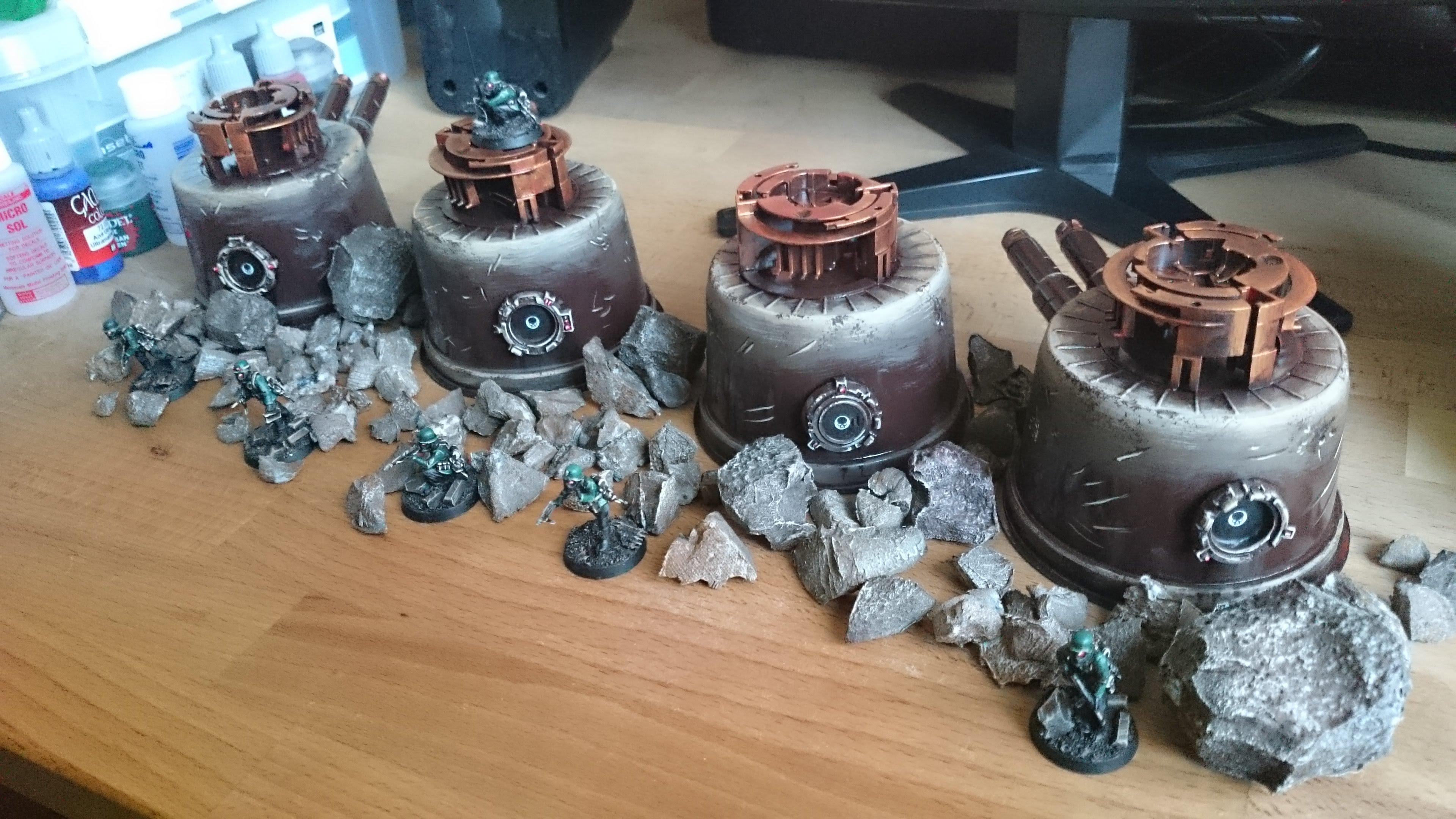 Terrain, Turrets