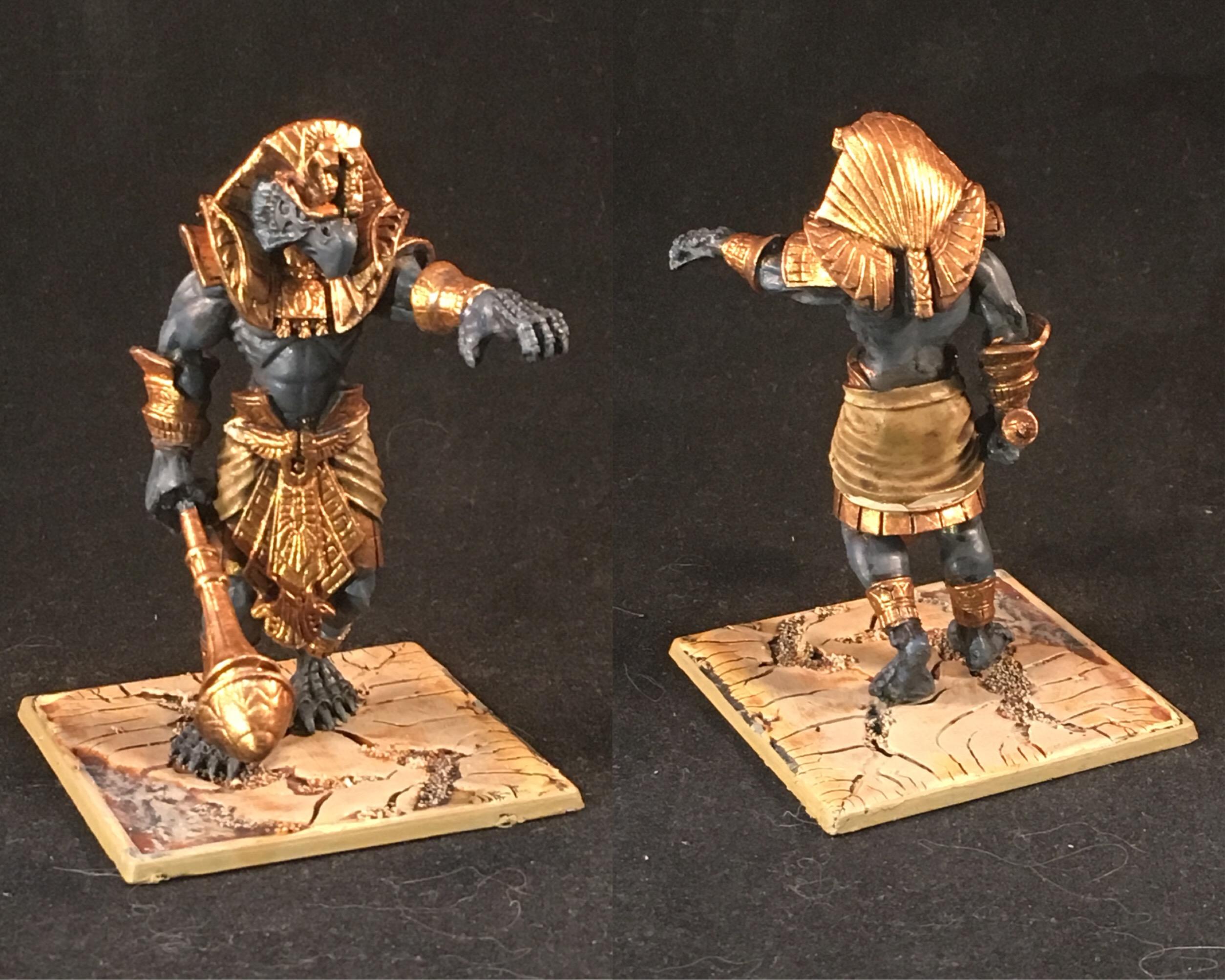 Egypt, God, Reaper, Statue