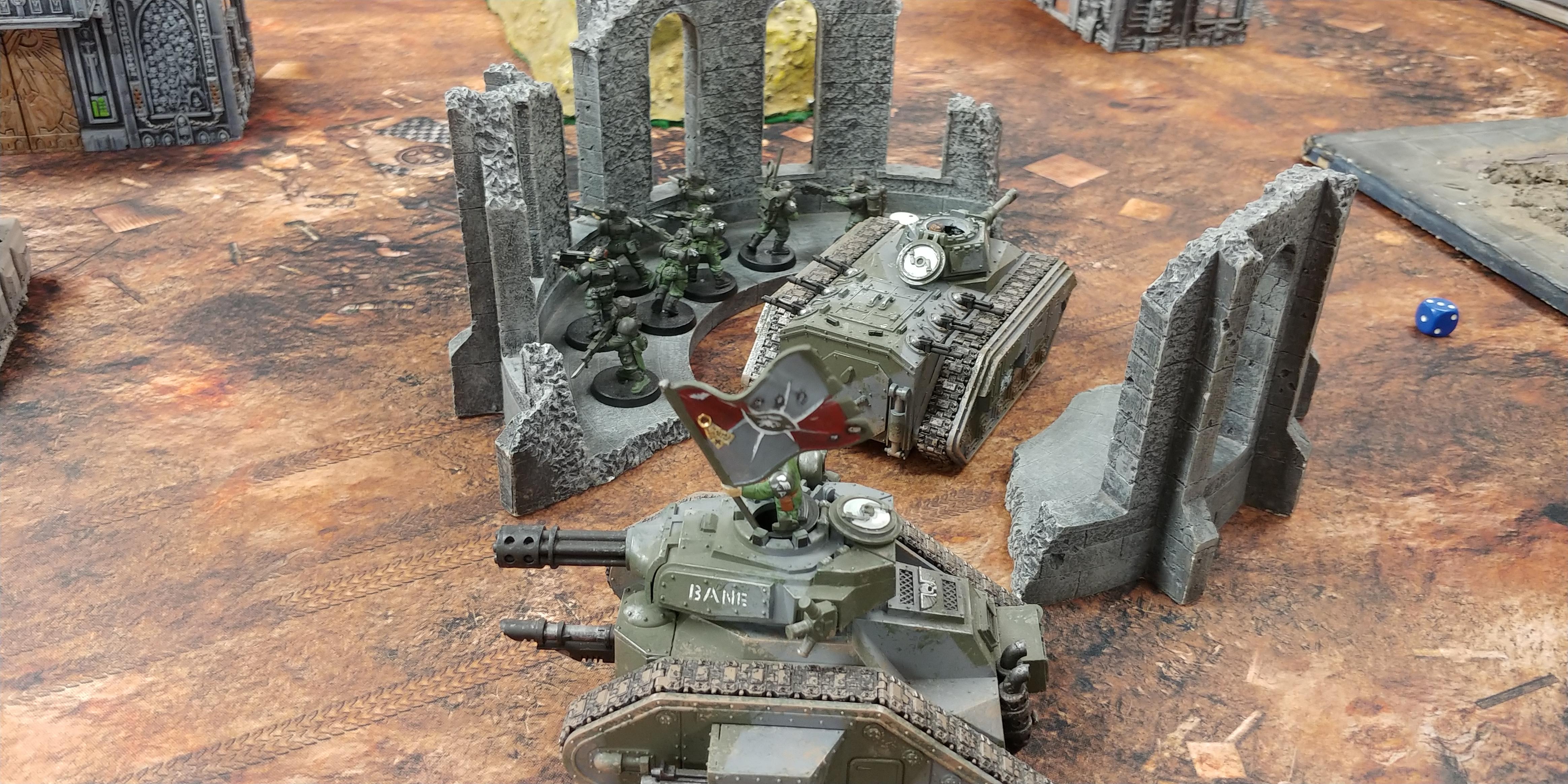 Astra Militarum, Autocannon, Battle, Chimera, Guardsmen, Imperial Guard