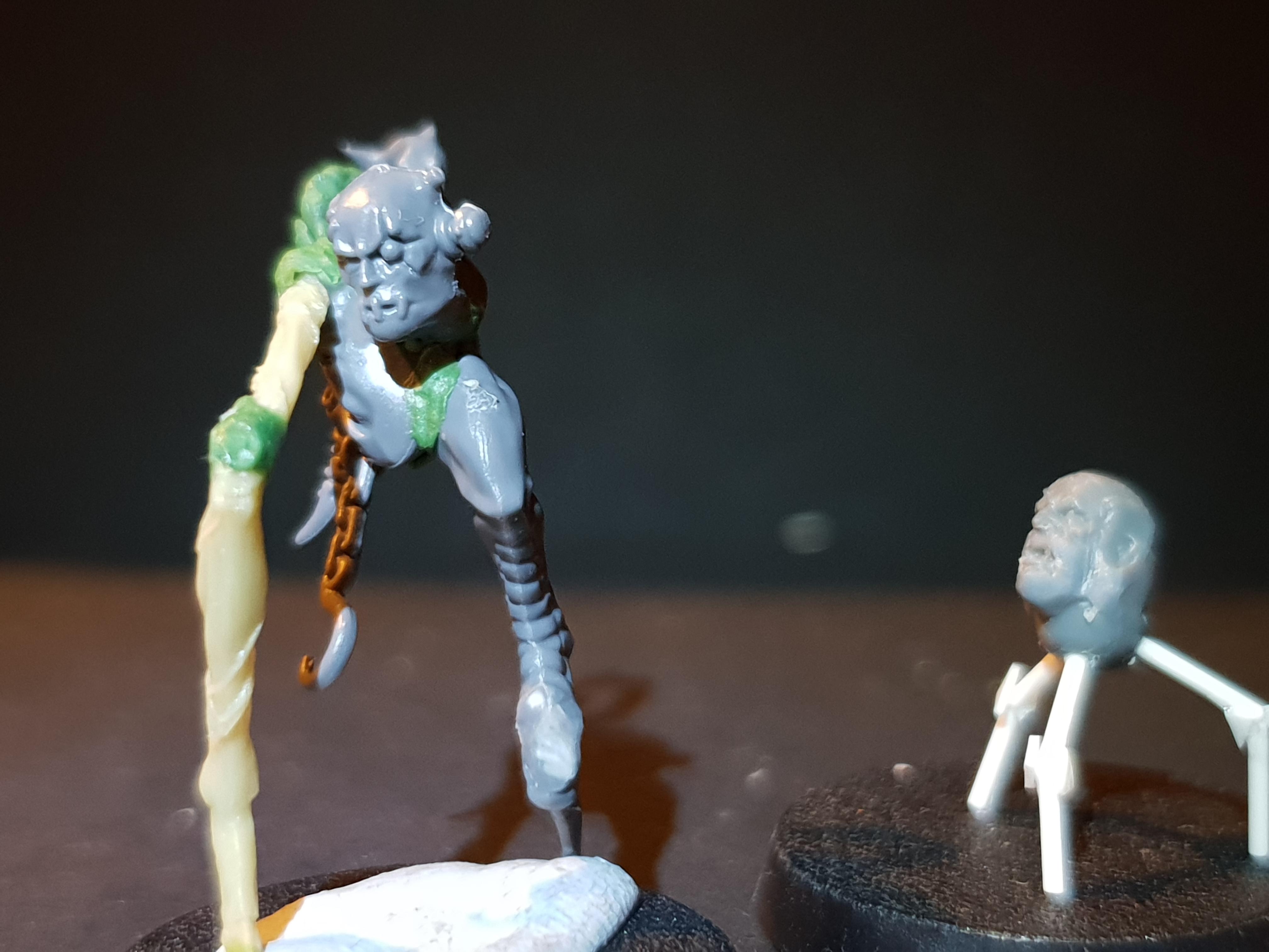Chaos, Conversion, Daemonettes, Slaanesh, Warhammer 40,000, Work In Progress