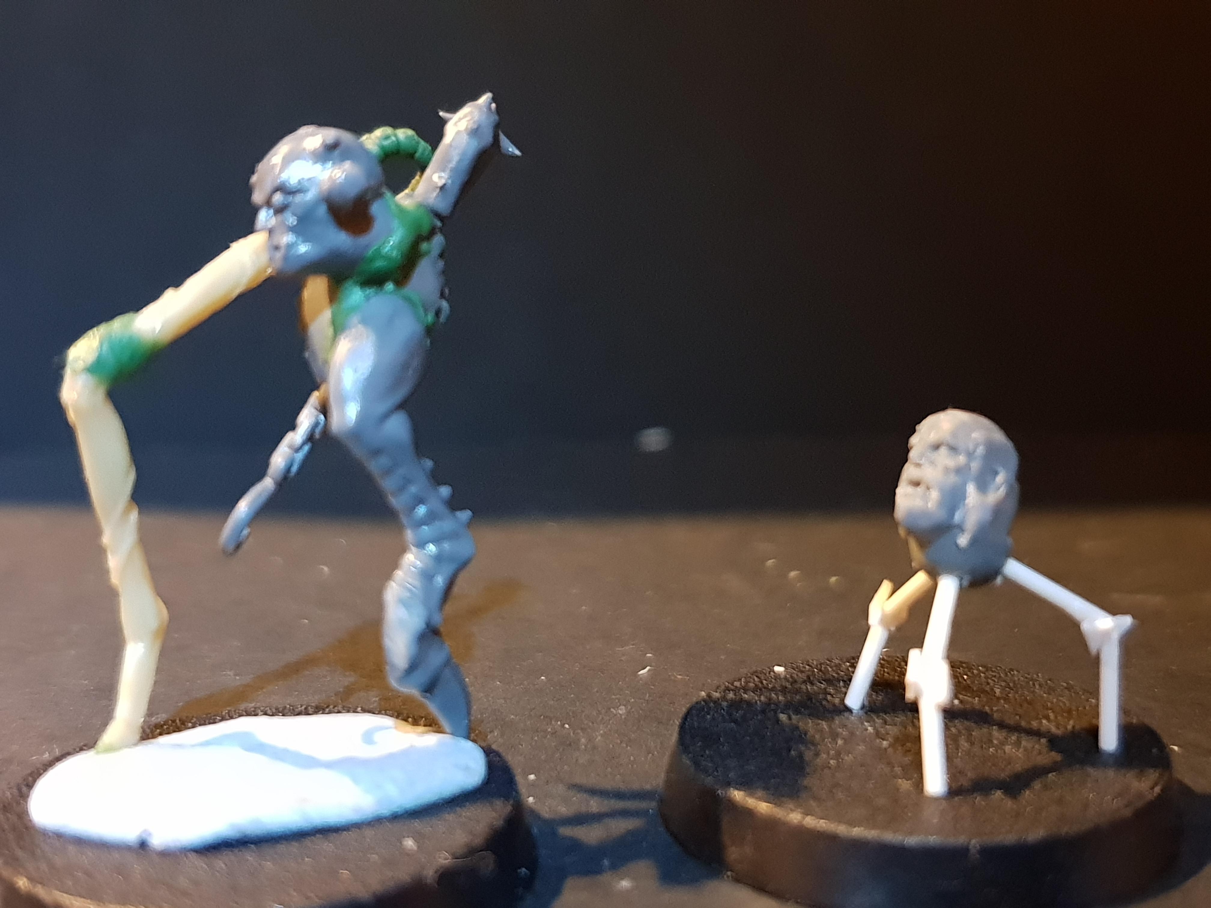 Chaos, Conversion, Daemonettes, Slaanesh, Warhammer 40,000, Work In Progress