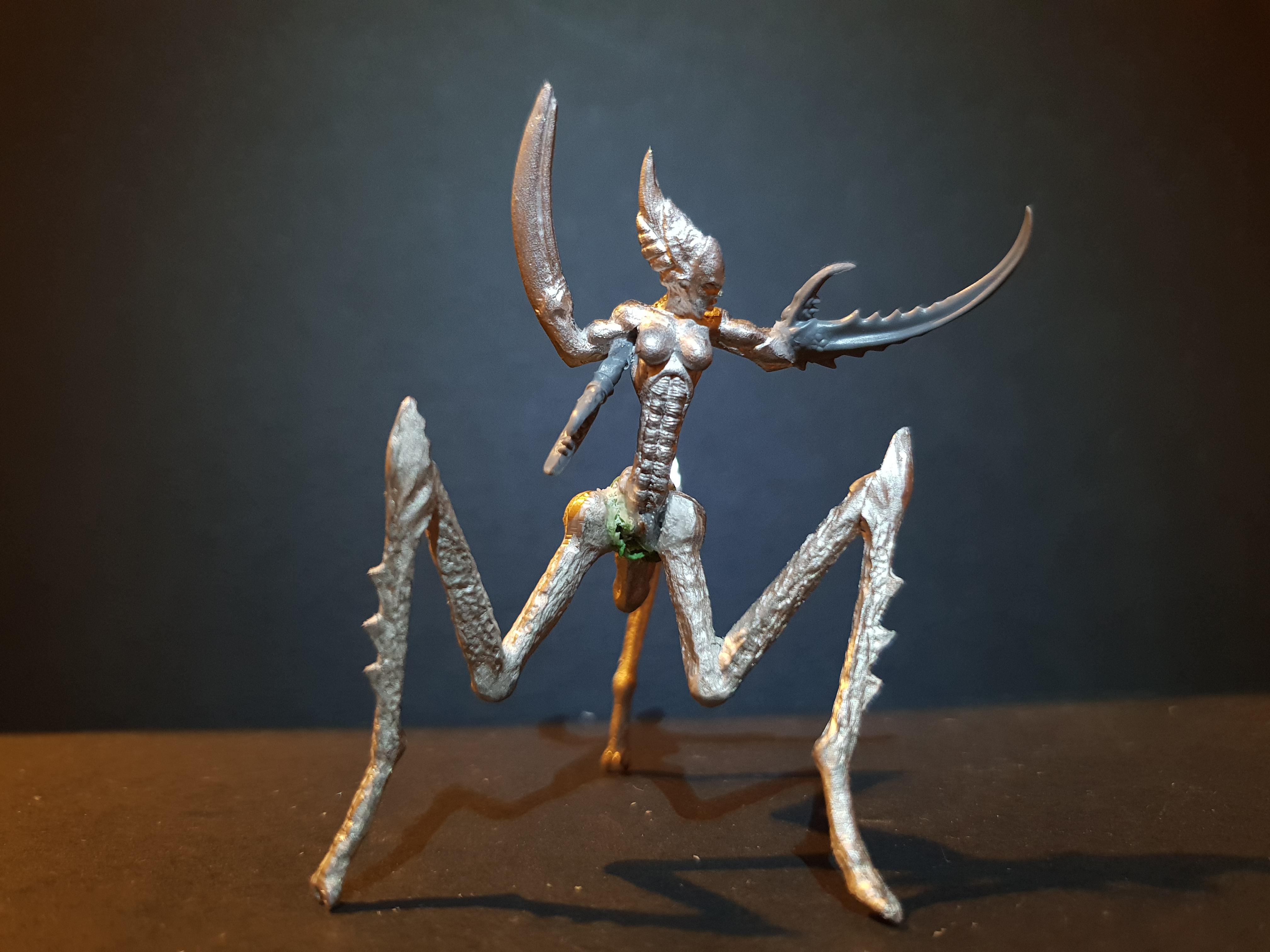 Chaos, Conversion, Daemonettes, Slaanesh, Warhammer 40,000, Work In Progress