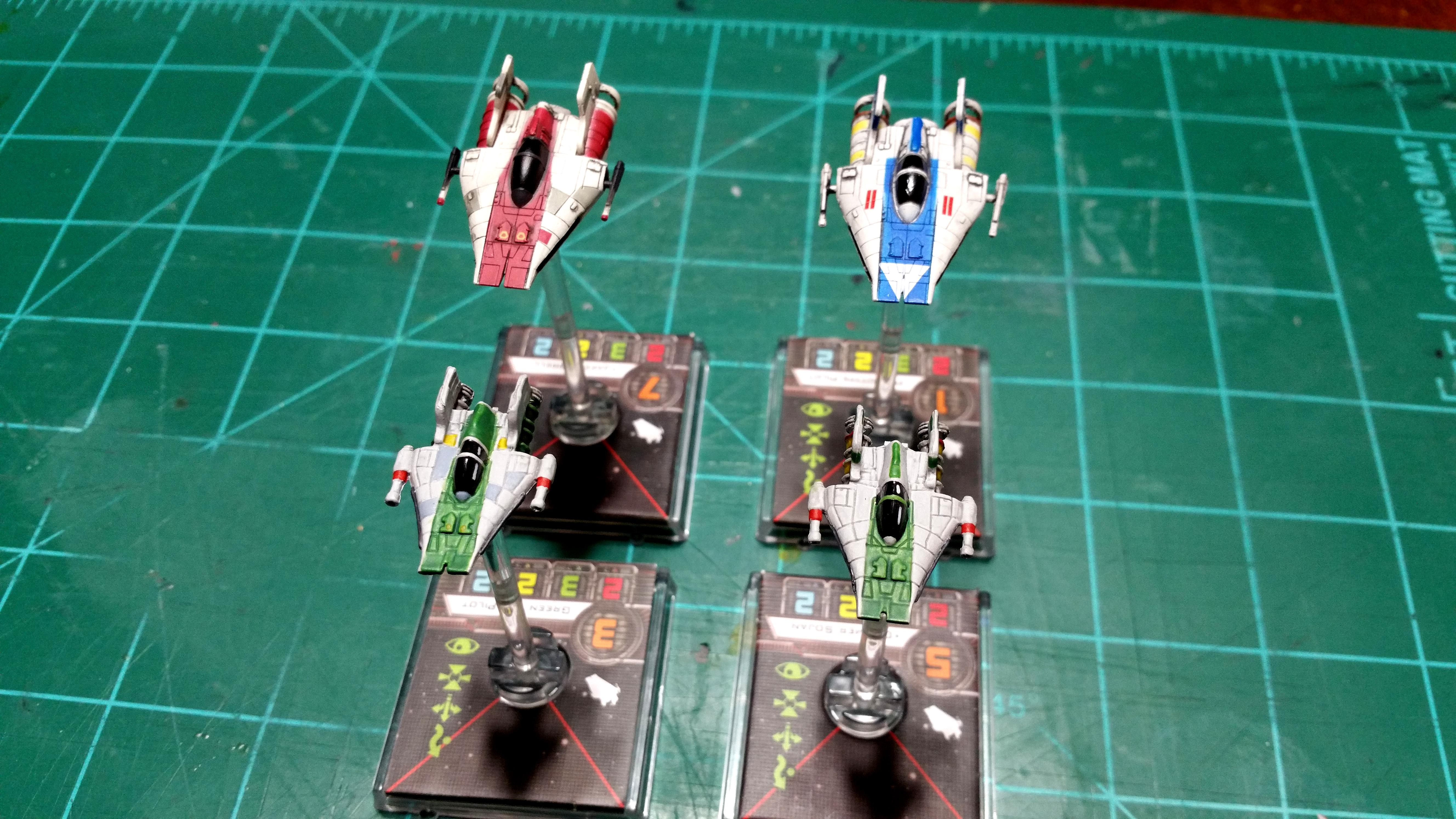 1/270, 1:270, Jaffamaster, Spaceship, Star Wars, X-wing Board Game