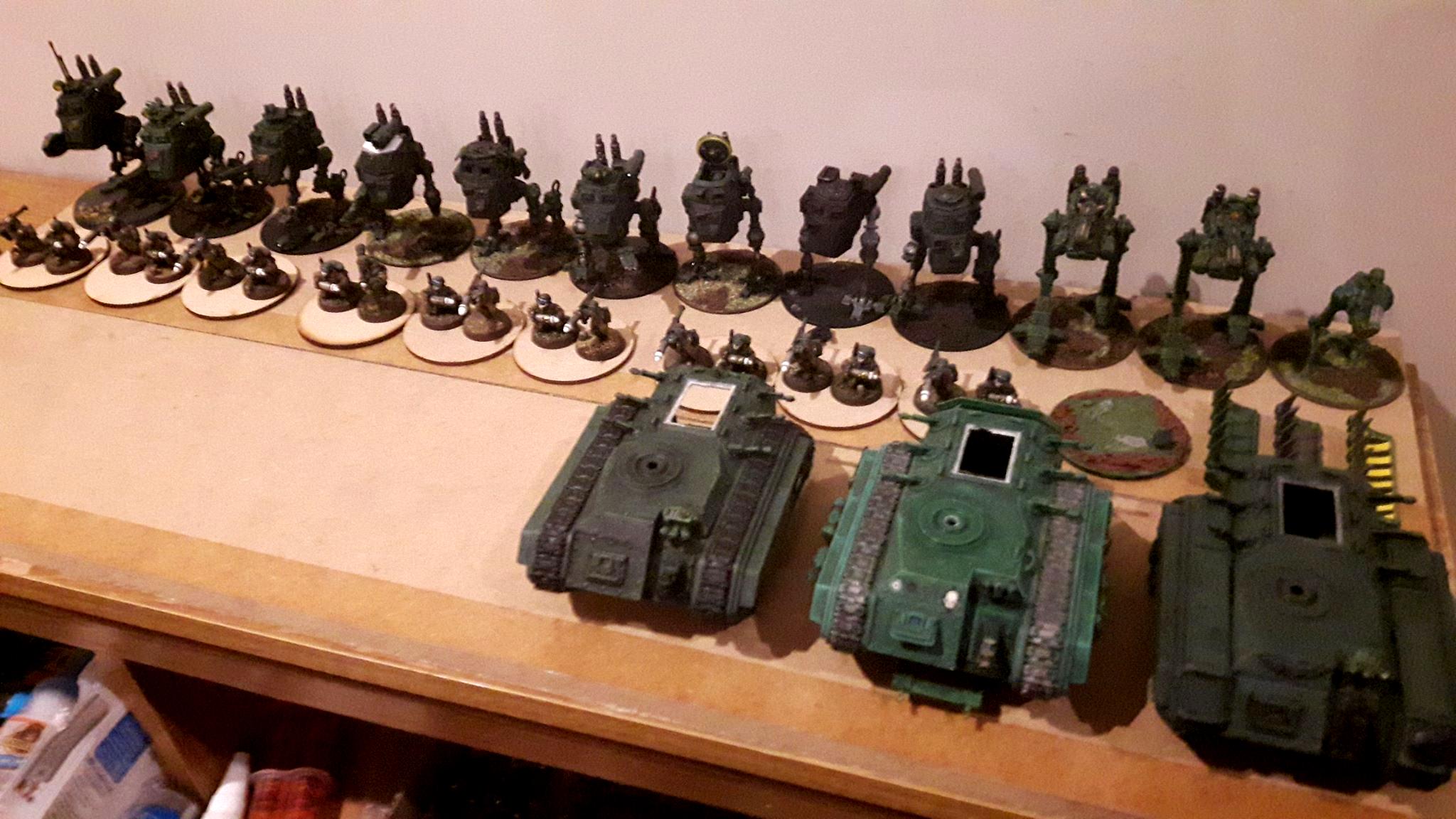 Astra Militarum, Imperial Guard, Metal, Plastic, Sentinel, Warhammer 40,000