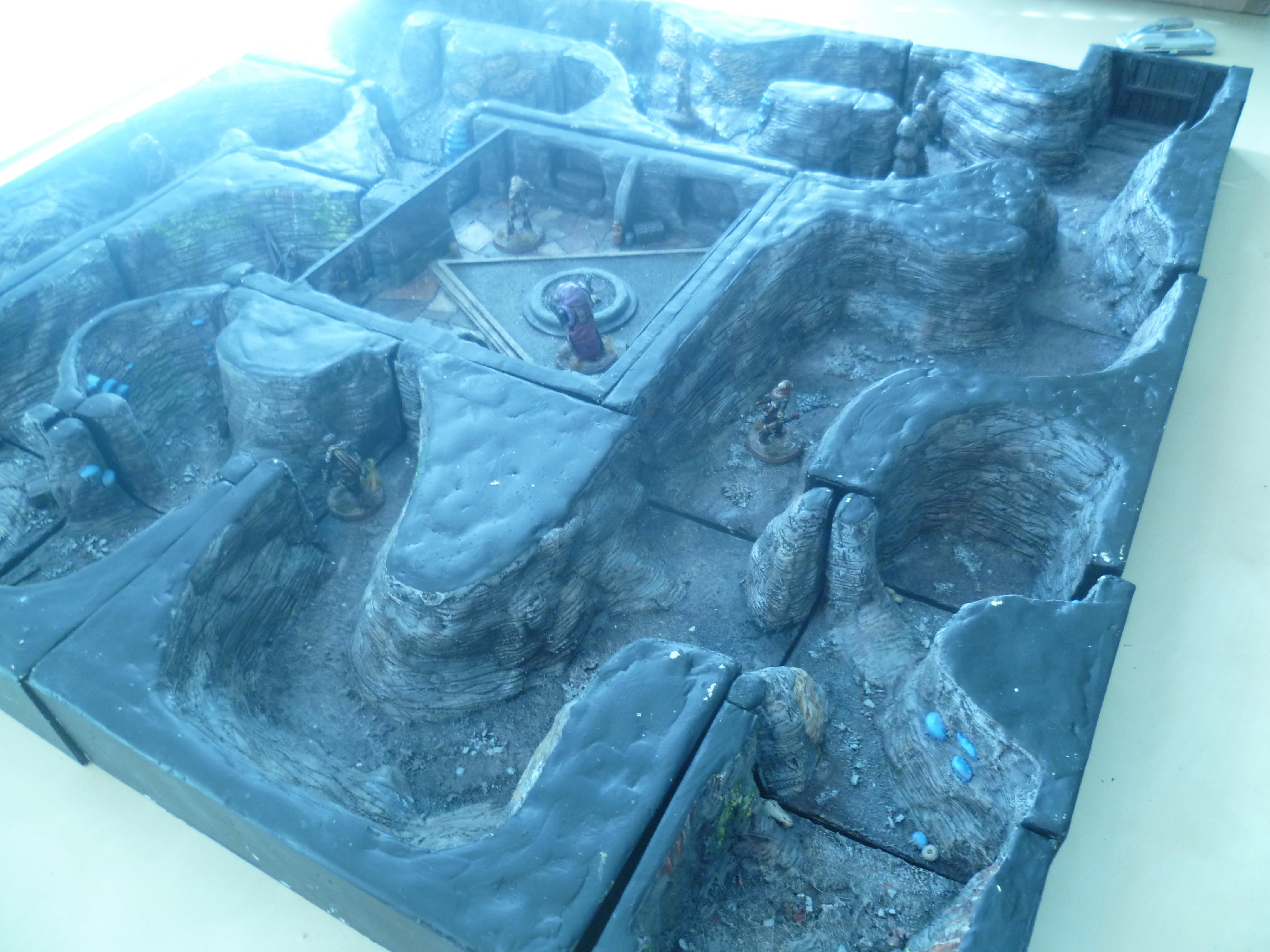 Cave, Cavern, Dungeon, Modular, Terrain, Tile
