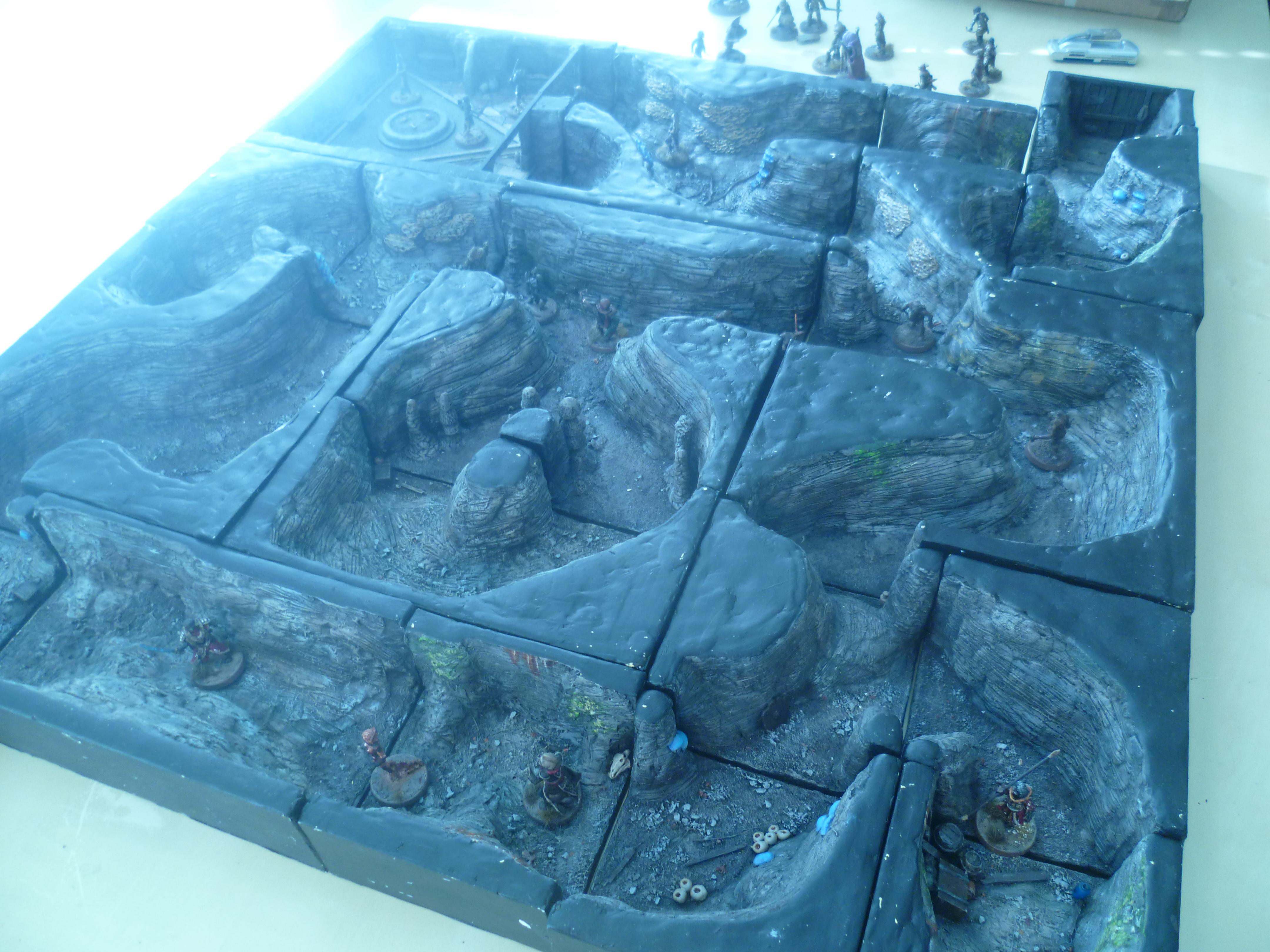 Cave, Cavern, Dungeon, Modular, Terrain, Tile