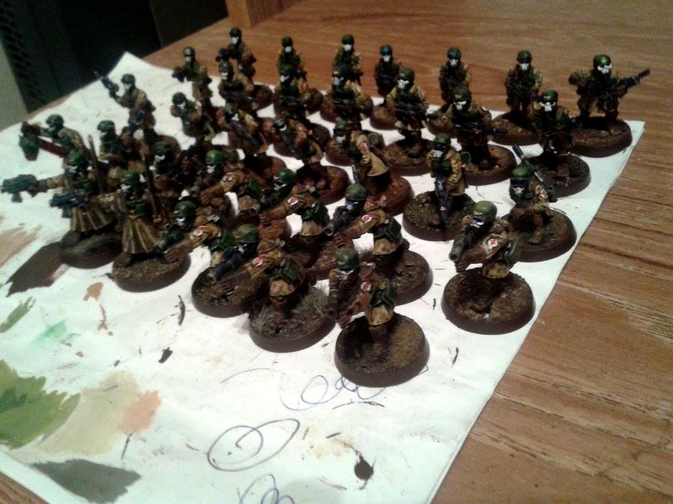 Armageddon Steel Legion, Astra Militarum, Death Korps of Krieg, Games Workshop, Hive Ganger, Imperial Guard, Metal, Necromunda, Warhammer 40,000