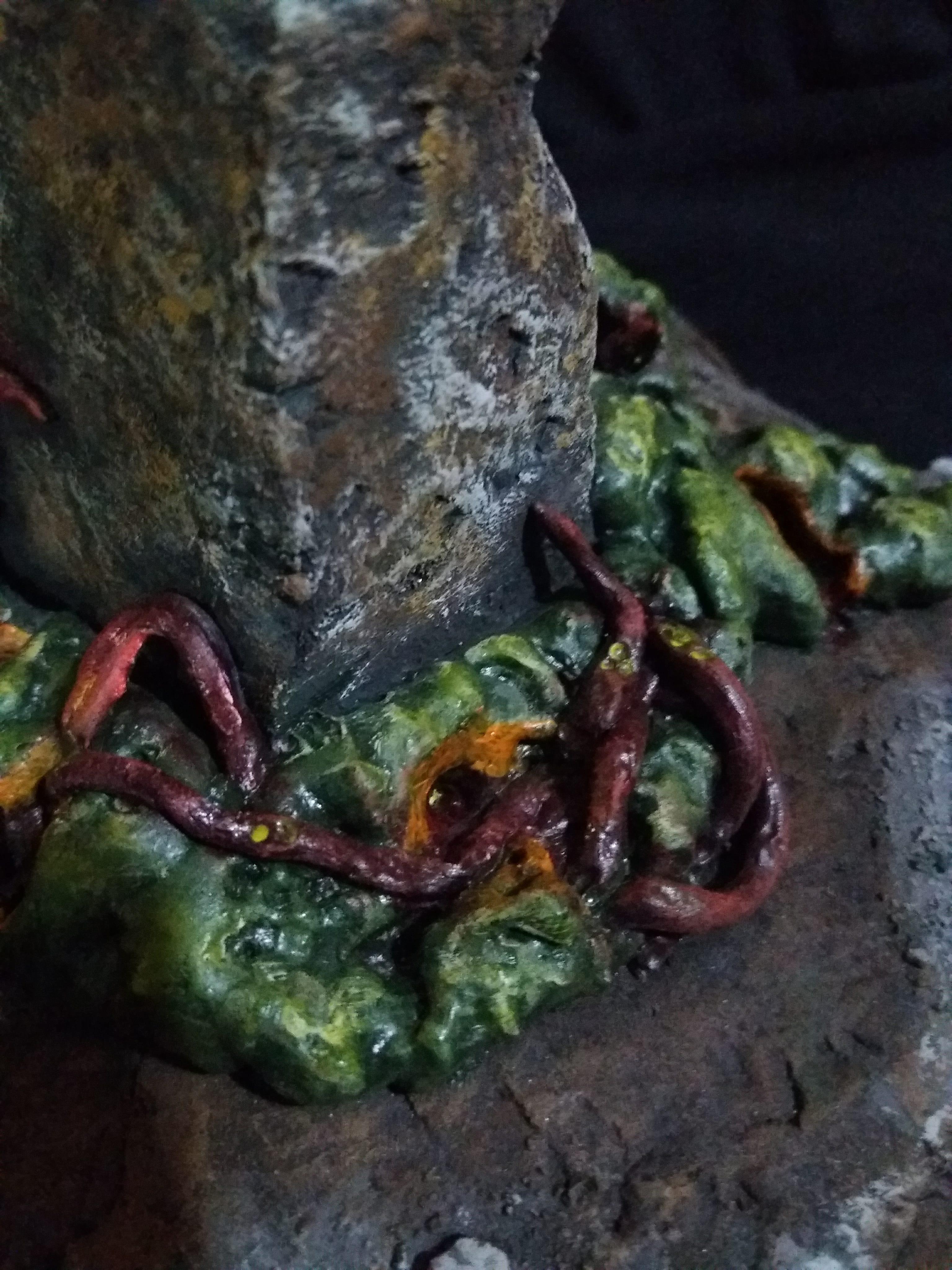 Age, Eyes, Infested, Nurgle, Obelisk, Sigmar, Stone, Tentacles, Terrain, Ulcers, Warhammer Fantasy, Worms