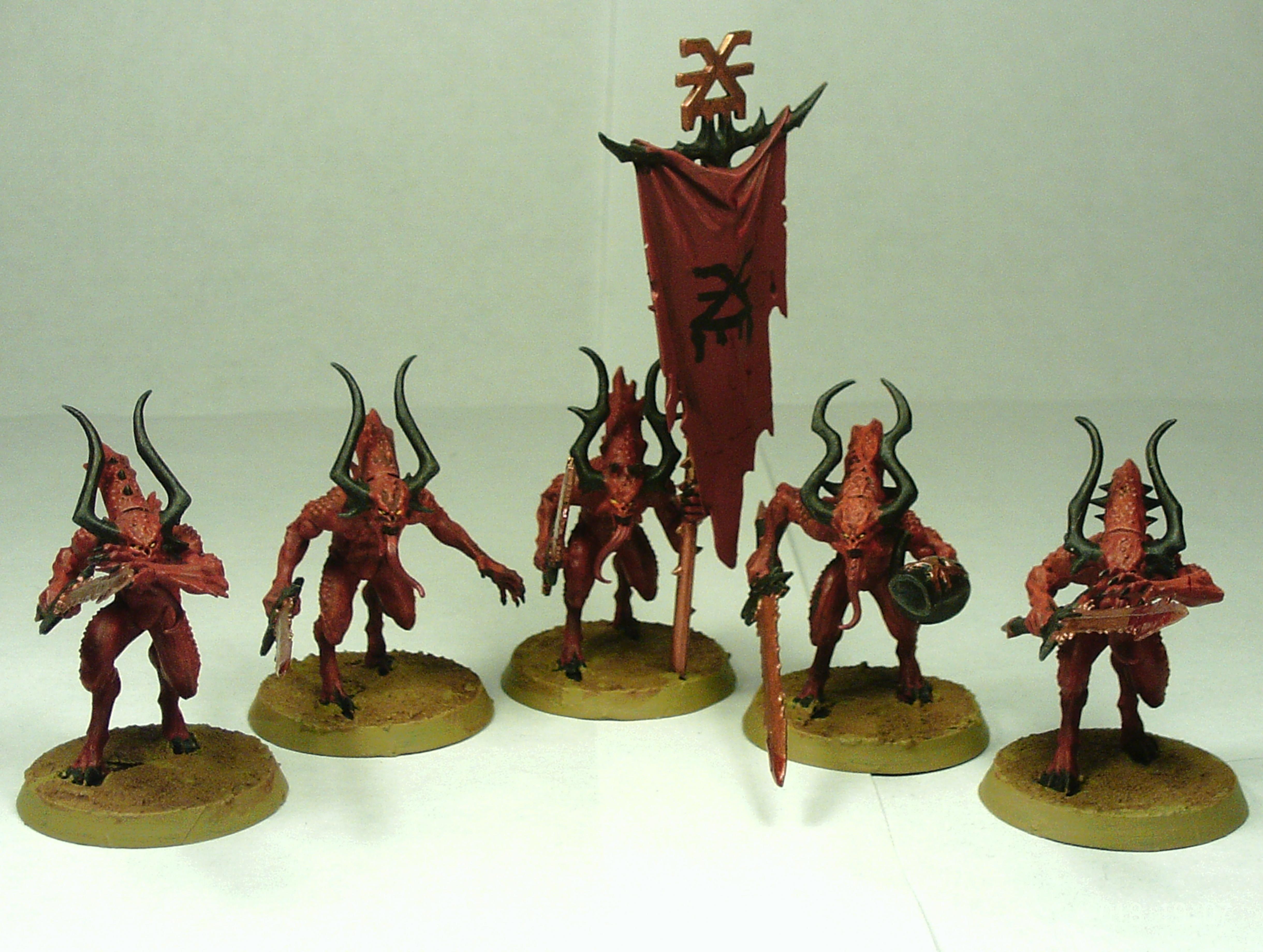 Blood, Bloodletters, Bronze, Daemons, God, Hellblade, Khorne, Lesser, Sword