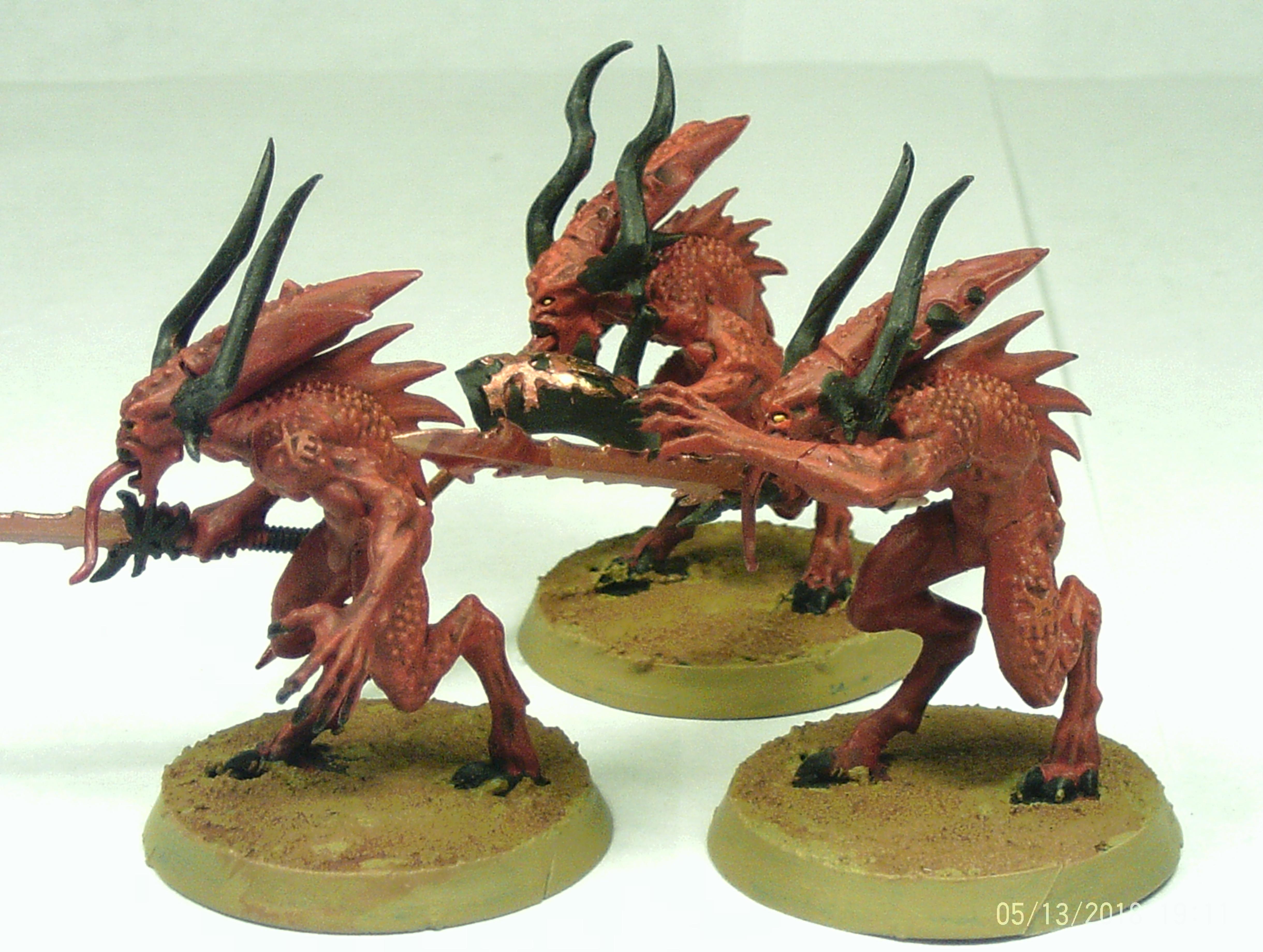 Blood, Bloodletters, Bronze, Daemons, God, Hellblade, Khorne, Lesser, Sword