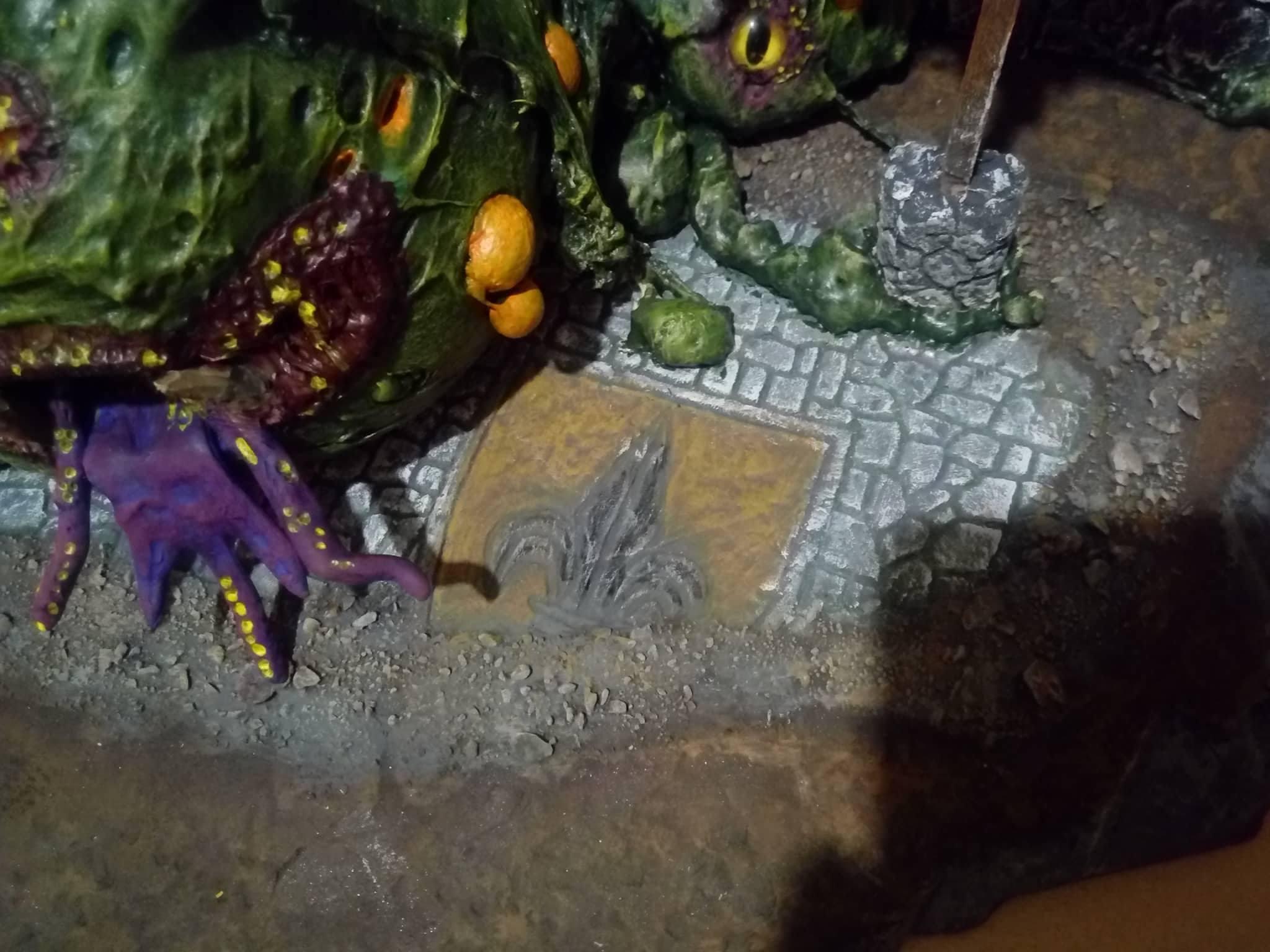 Age, Bretonnians, Eggs, Eyes, Fort, Infested, Mousillon, Nurgle, Sigmar, Stone, Tentacles, Terrain, Ulcers, Walls, Warhammer Fantasy, Worms