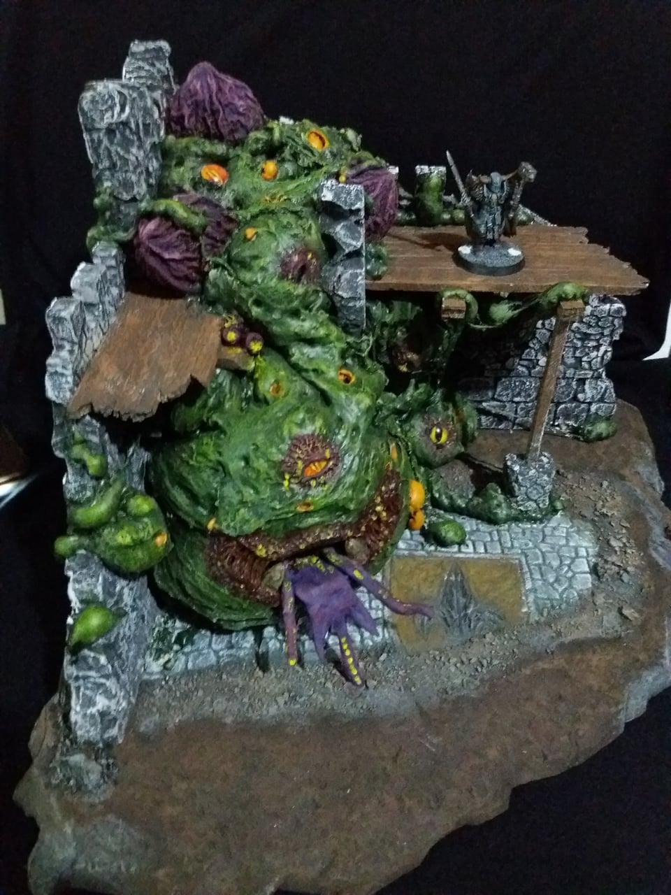 Age, Bretonnians, Eggs, Eyes, Fort, Infested, Mousillon, Nurgle, Sigmar, Stone, Tentacles, Terrain, Ulcers, Walls, Warhammer Fantasy, Worms