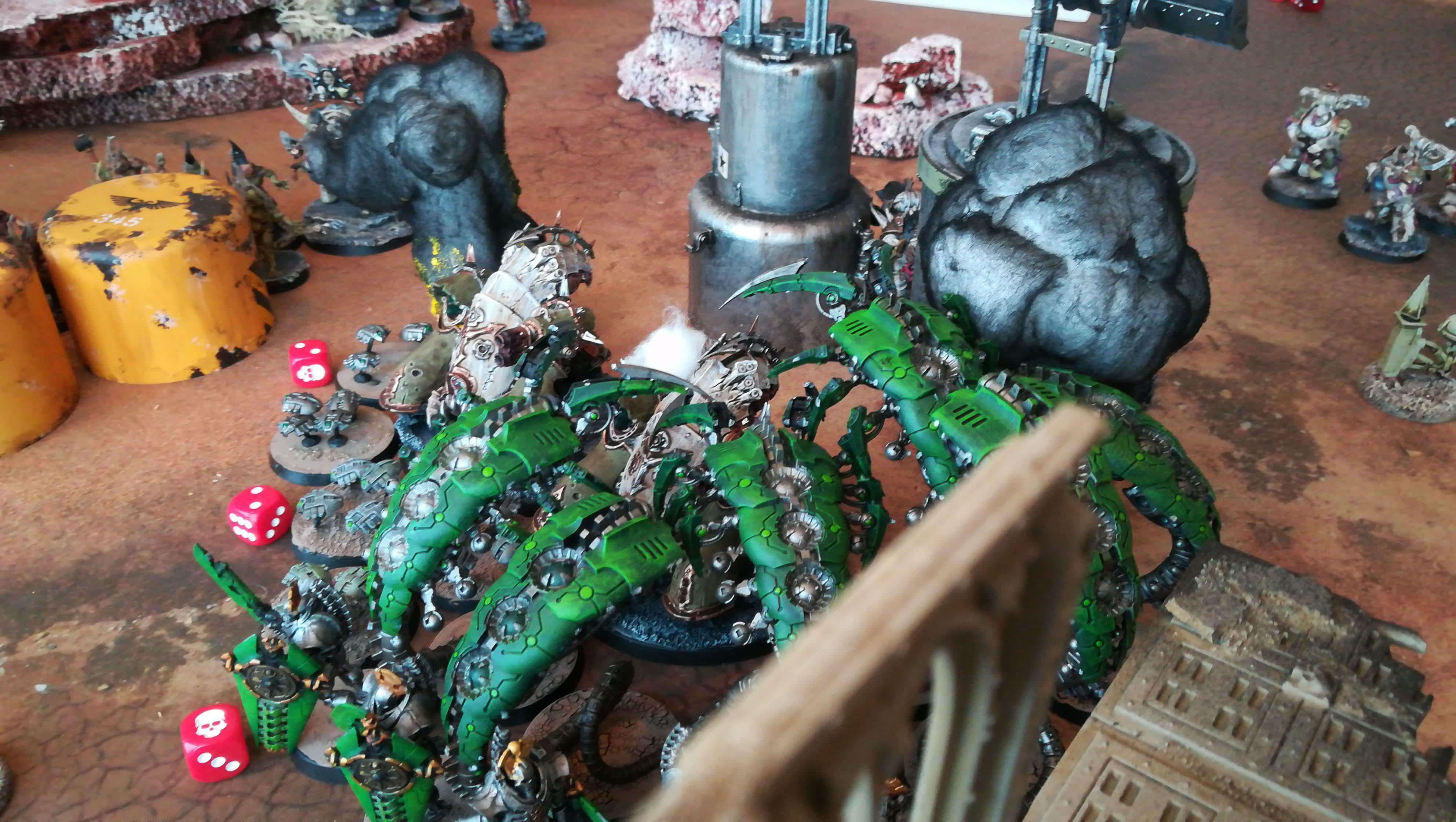 In amongst the action against blight haulers!!