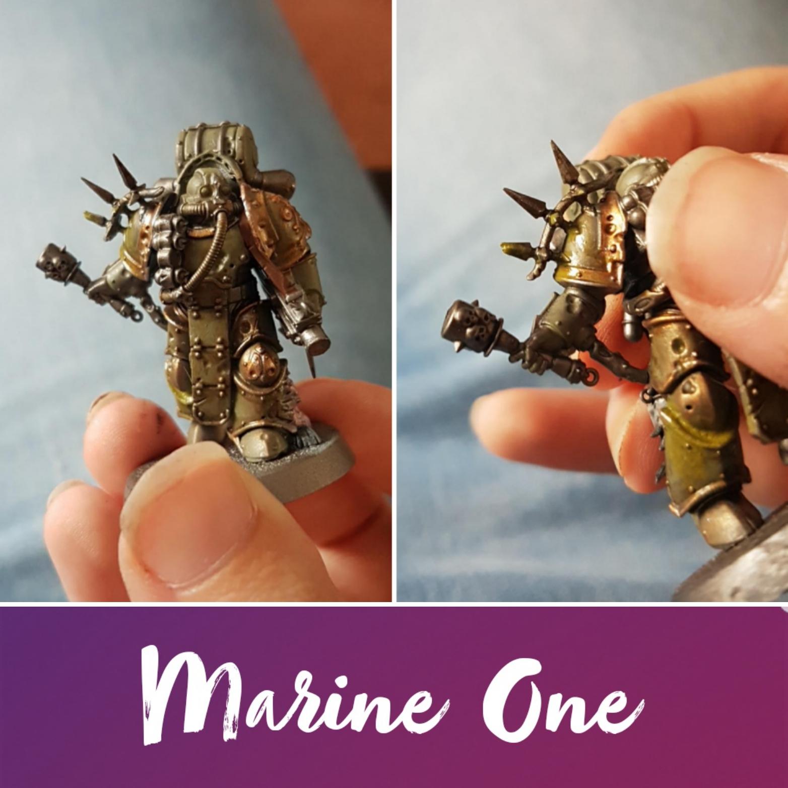 Death Guard, Nurgle, Work In Progress
