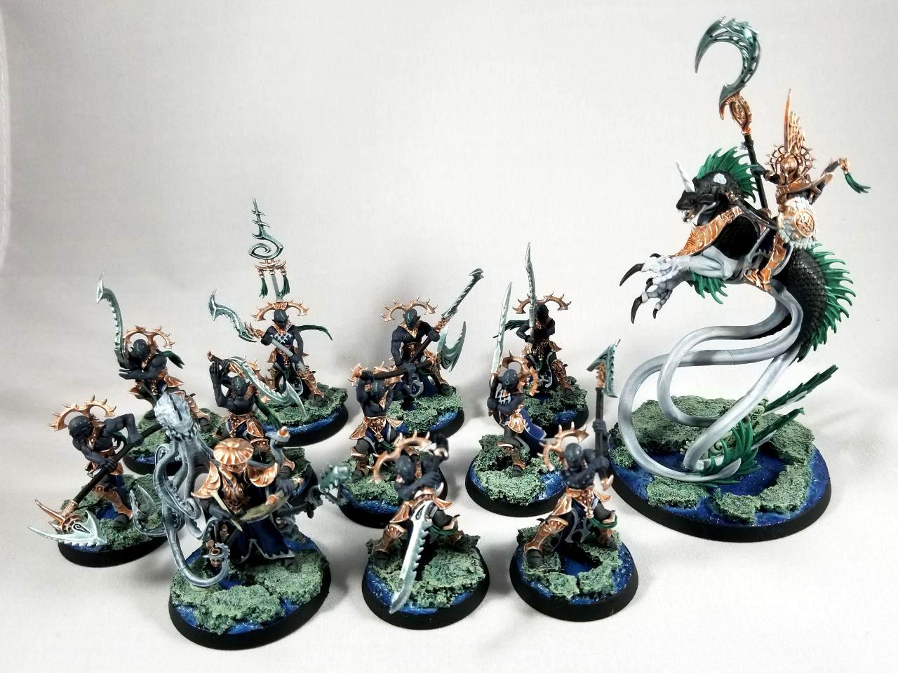 Age Of Sigmar, Akhelian, Akhelian King, Deepkin, Deepmare, Idoneth, Idoneth Deepkin, Lotann, Namarti, Namarti Thralls, Thralls, Warhammer Fantasy
