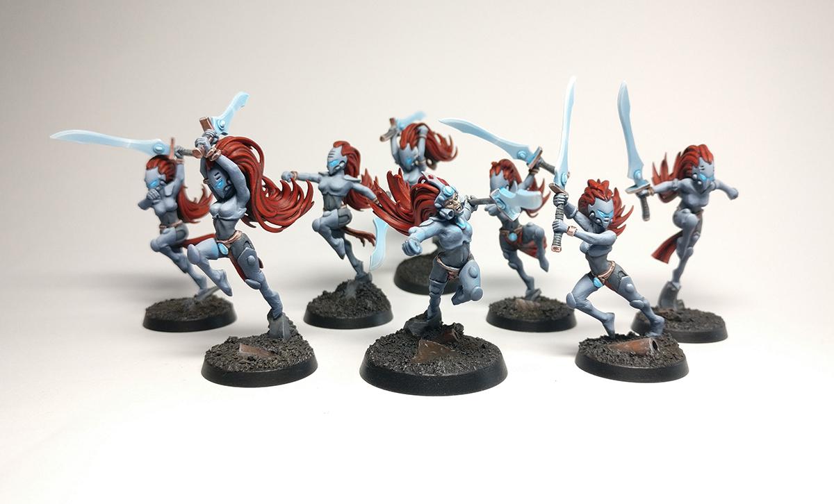 Banshees, Custom, Eldar, Howling
