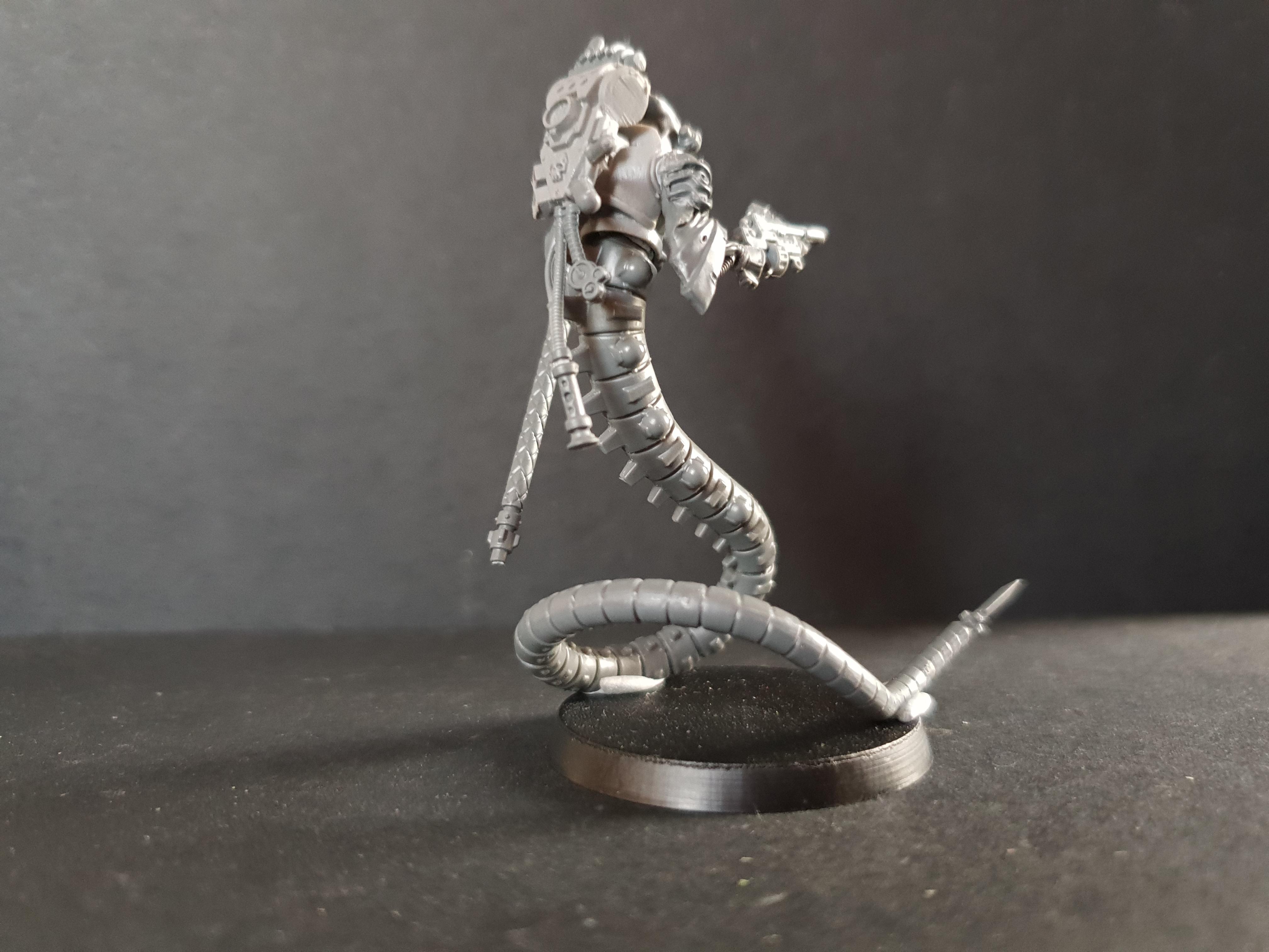 Chaos, Conversion, Magos, Mechanicus, Serpentine, Warhammer 40,000, Work In Progress